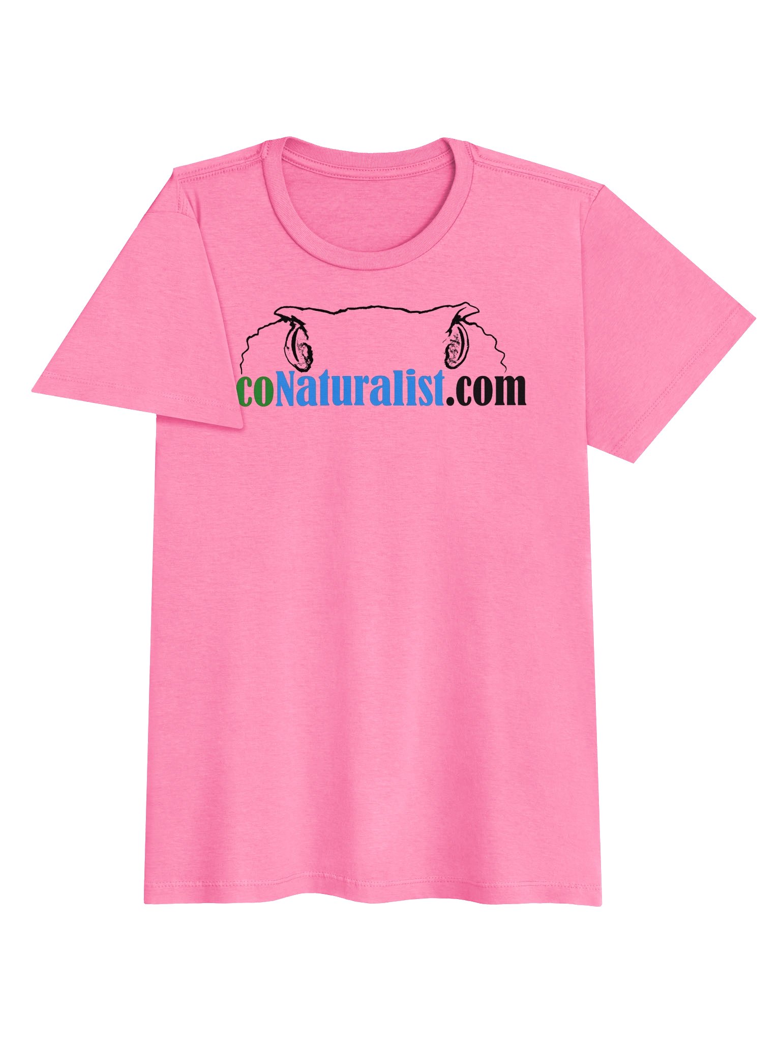 EcoNaturalist Women’s Fitted Logo Tee product image (3)