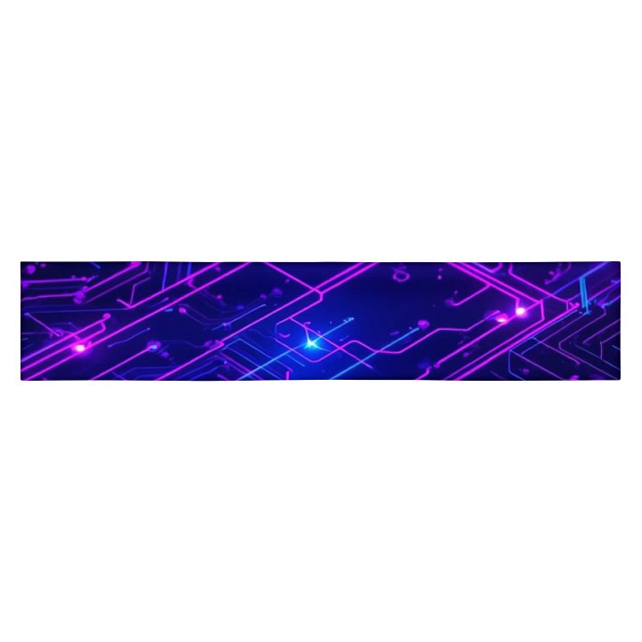 Ethereal Circuit All-Over Print Headband product image (1)