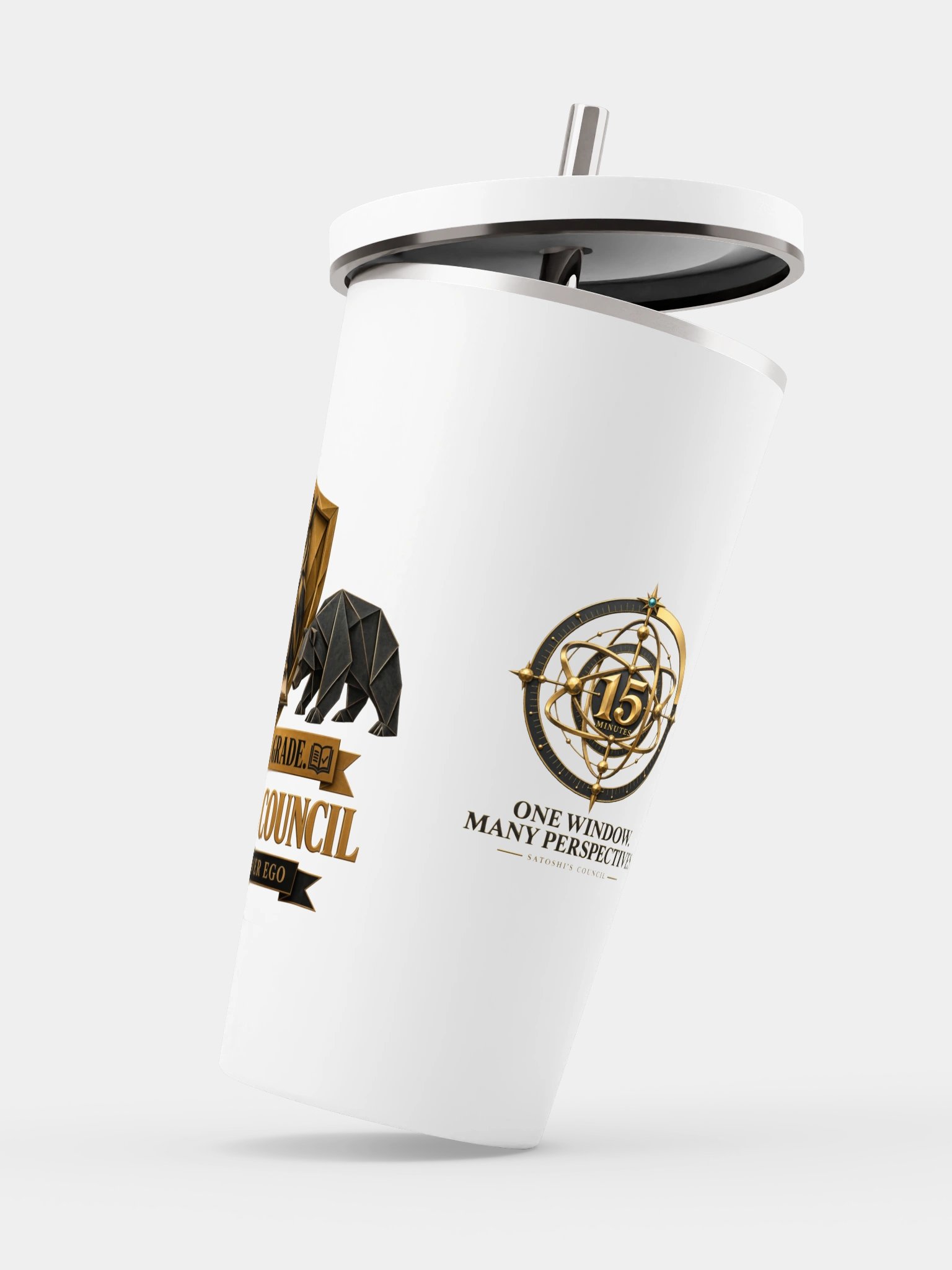 Satoshi’s Council — 15-Minute Seal Tumbler product image (3)