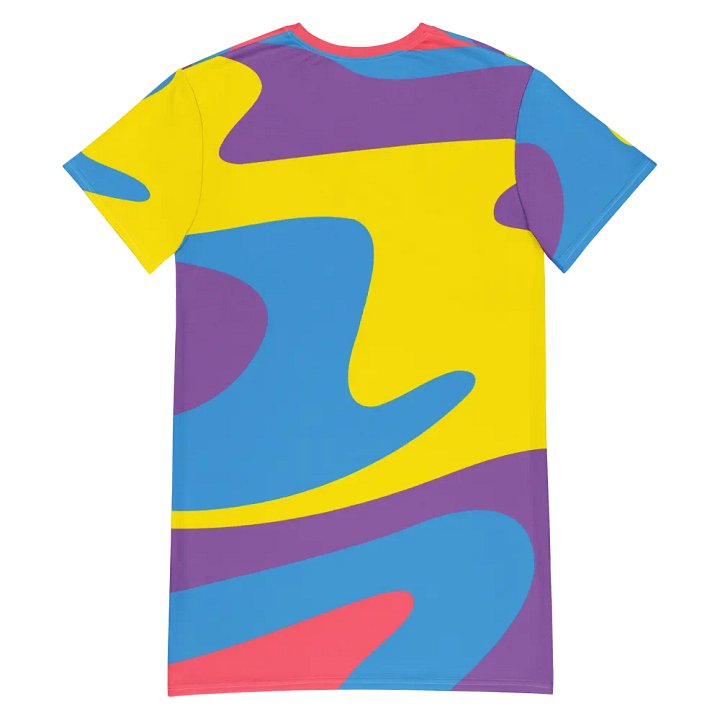 Watercolor Wonder T Shirt Dress product image (2)