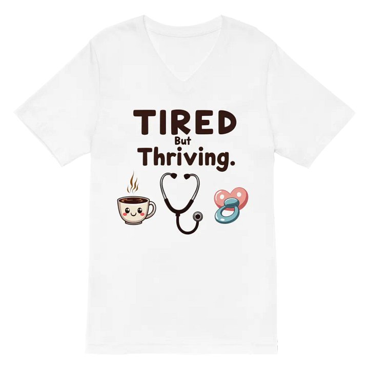 Thriving in Style v-neck tee product image (2)