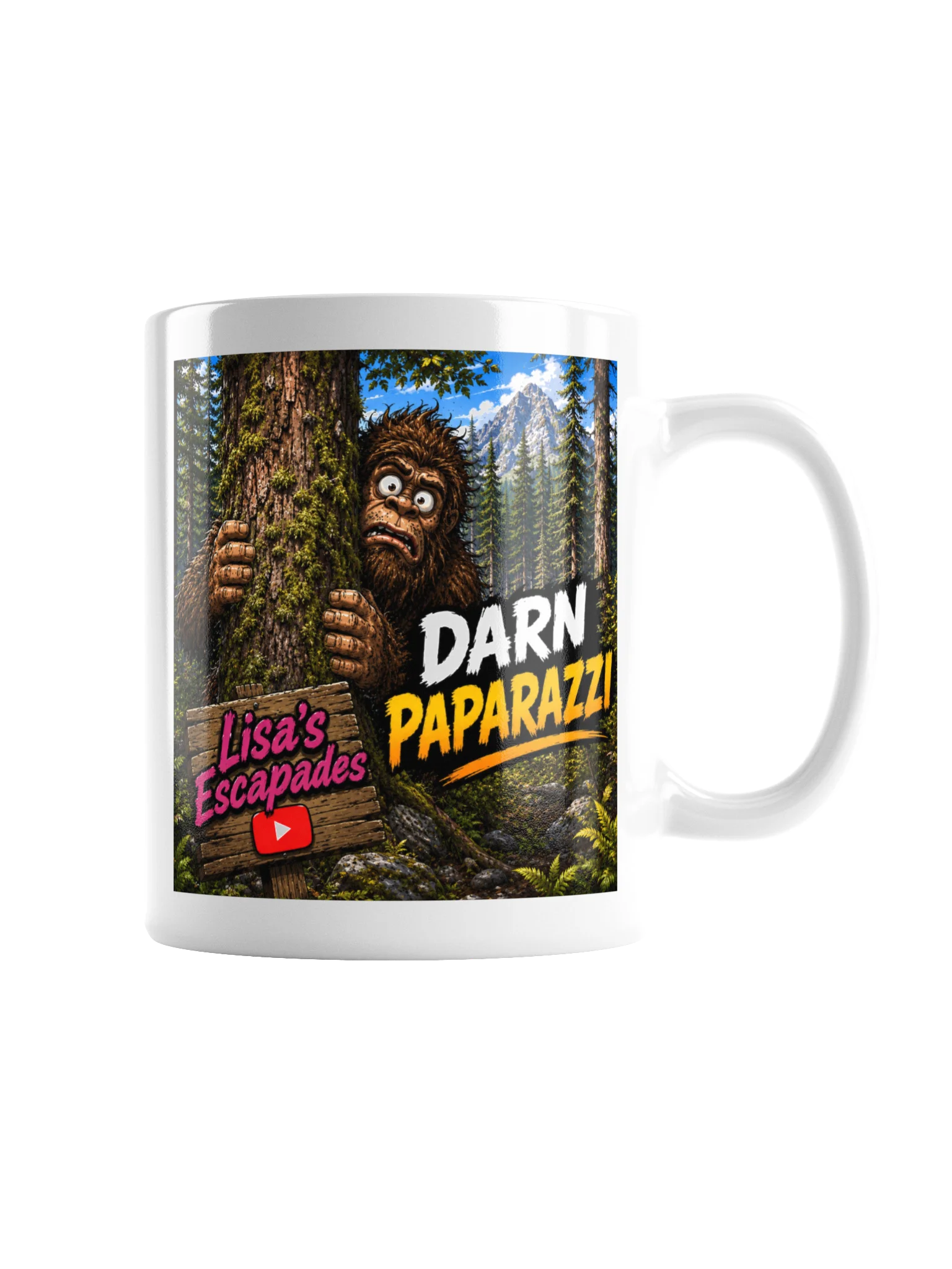 Trending Darn Paparazzi Bigfoot Mug product image (3)