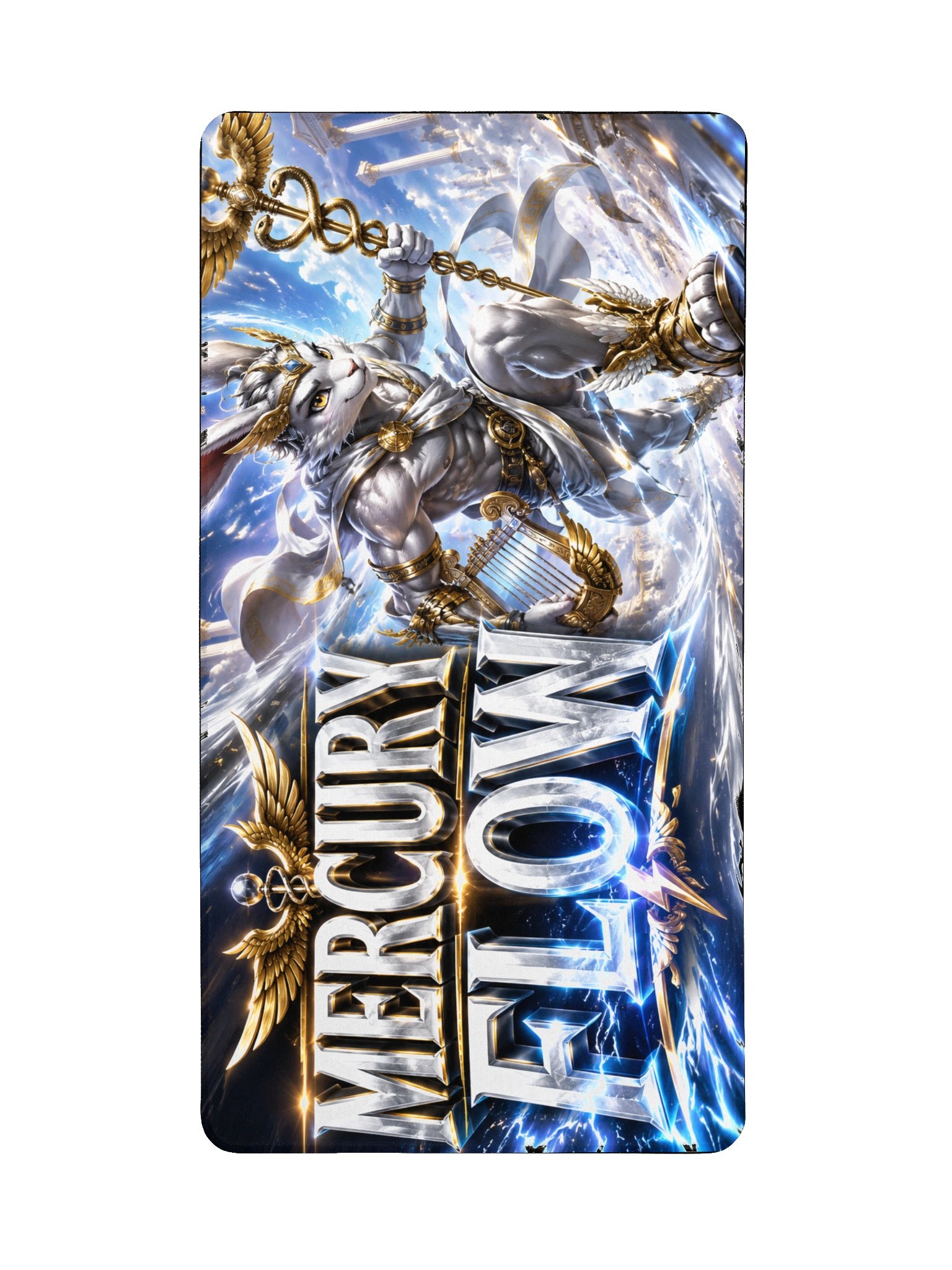 Mercury Flow — DJ Frostfur Deskmat product image (2)