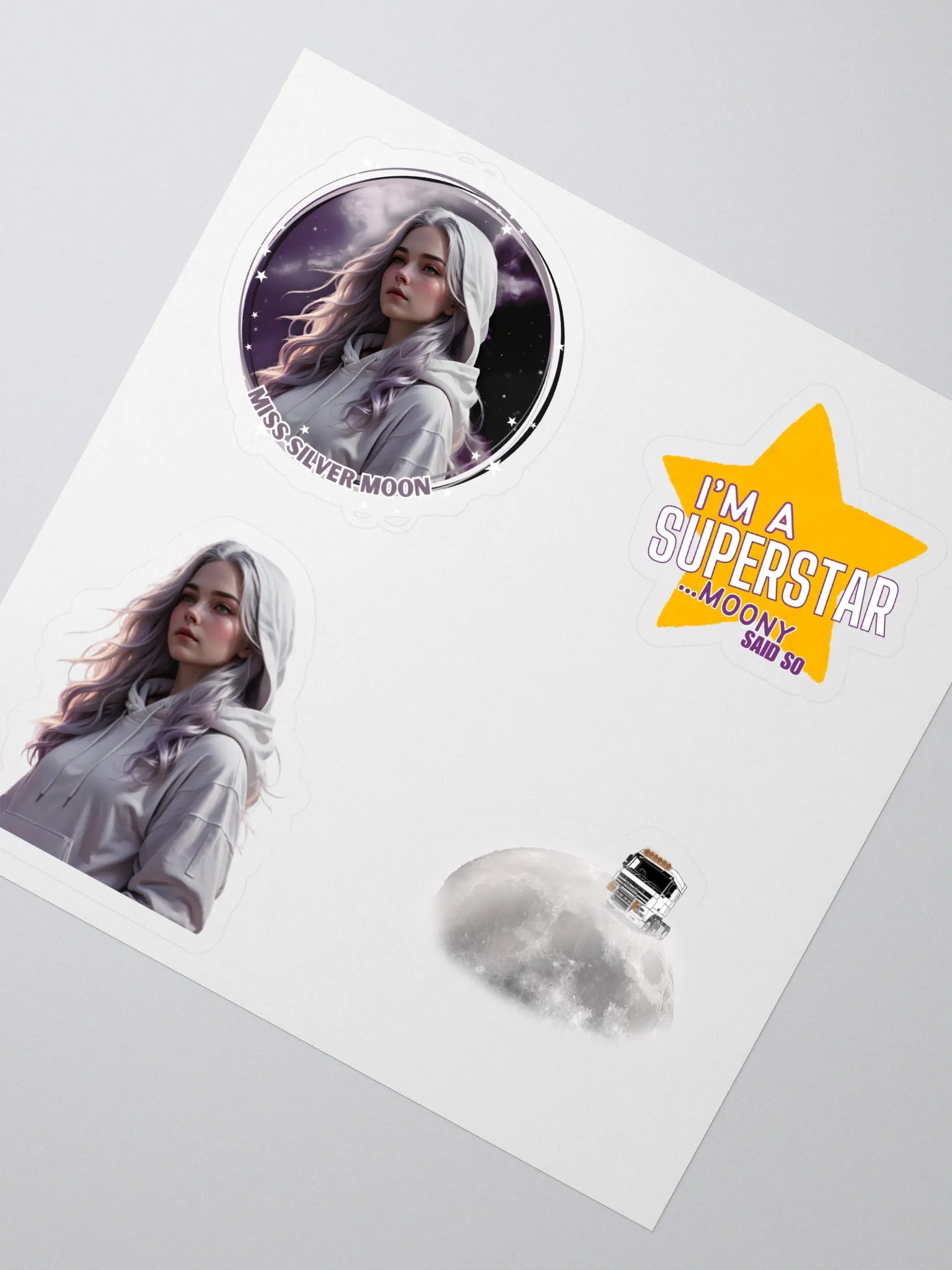 Moony Sticker Pack product image (2)