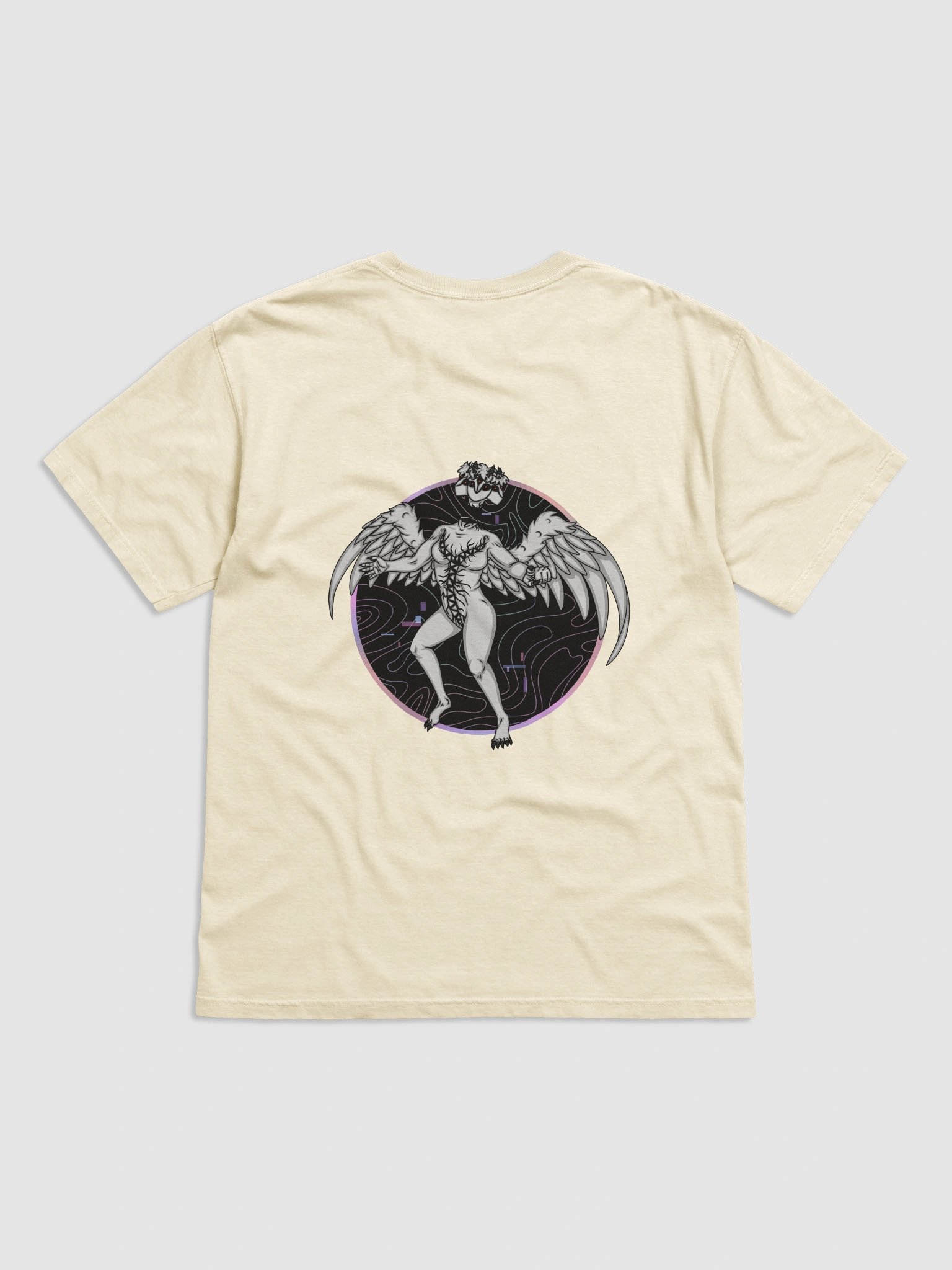 DEVOID Stylized Deothuma Tee (Black Logo) product image (41)