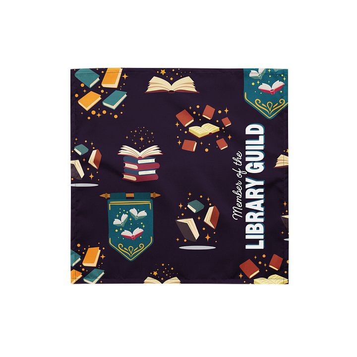 Library Guild Bandana - Dark product image (1)