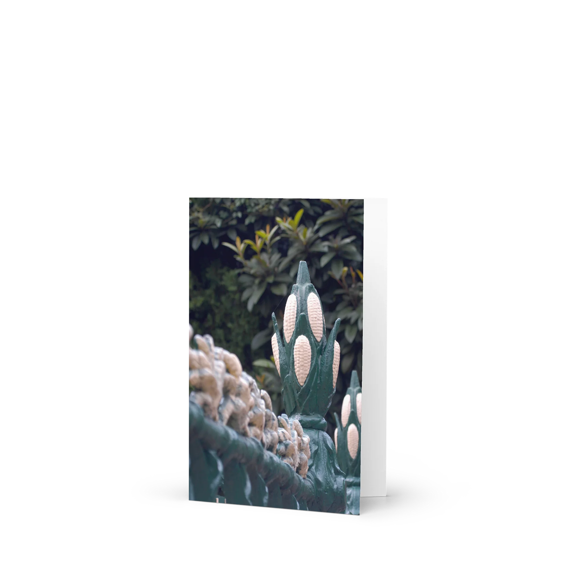 The Cornstalk Fence — New Orleans Greeting Card | The Indigo Hours | Casa de Karma Press product image (1)
