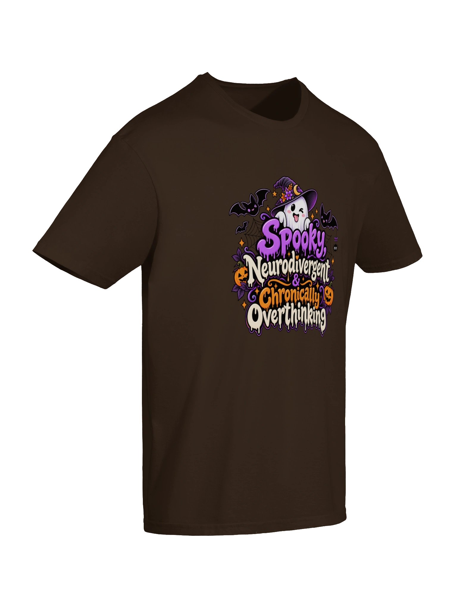 Spooky, Neurodivergent & Chronically Overthinking | Funny Halloween T-Shirt product image (90)