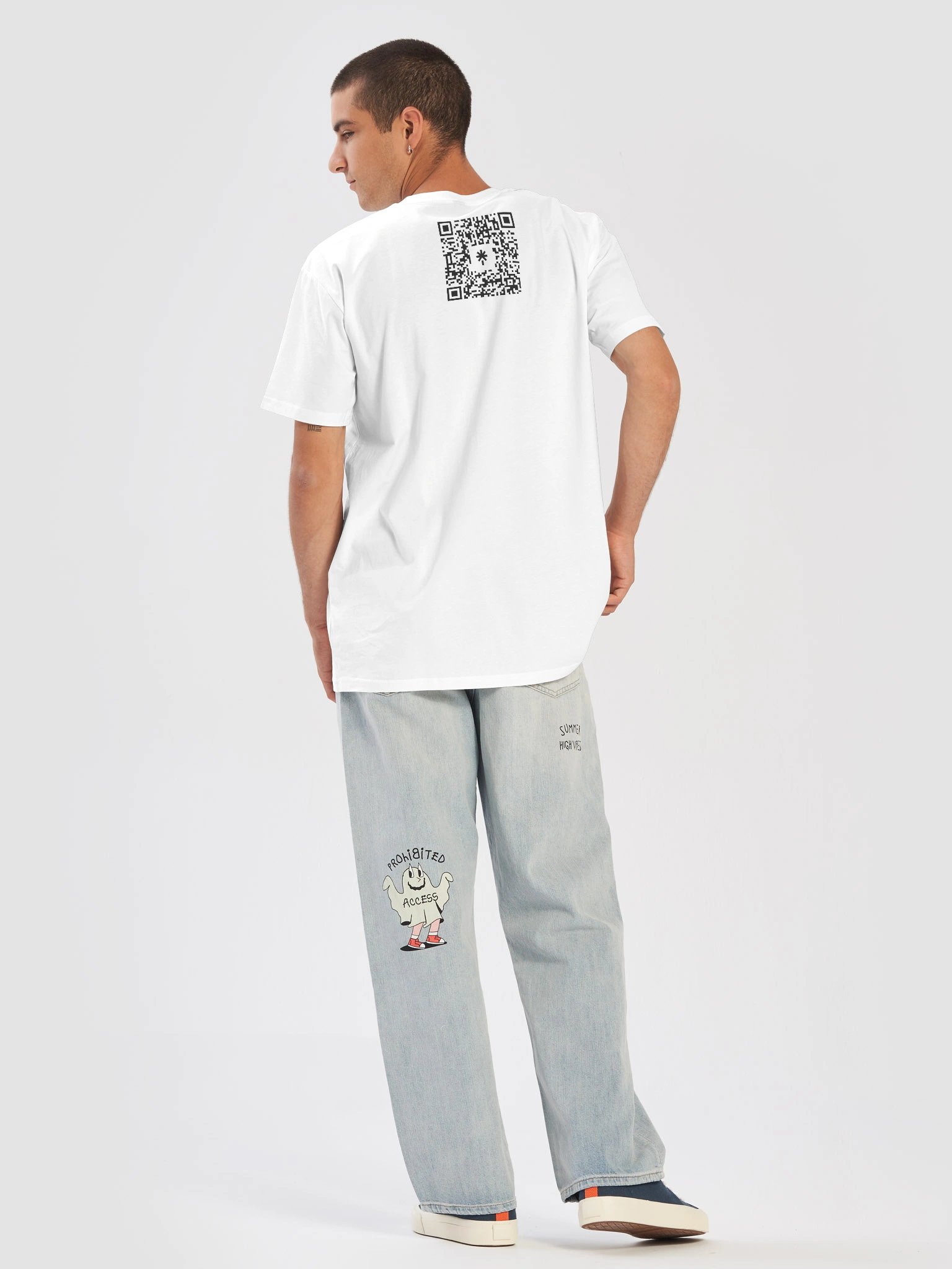 Wagsworth tee - white product image (6)