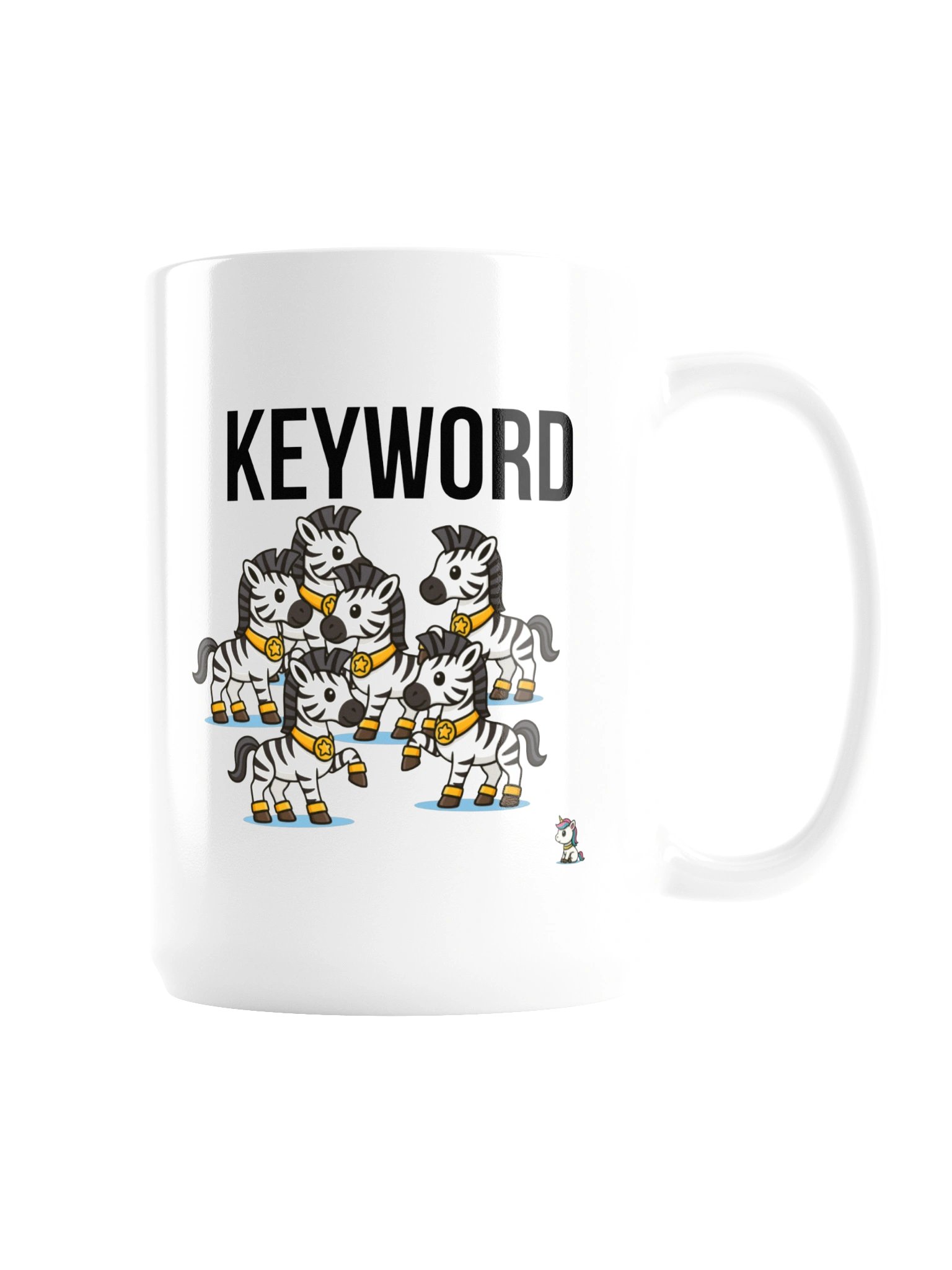 Keyword unicorn mug product image (3)