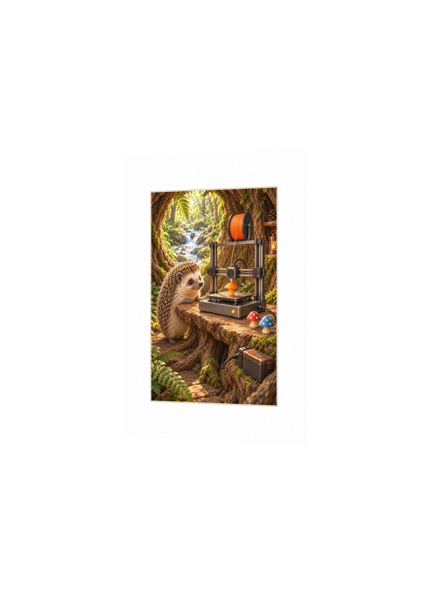 Spool Party Small Art Print product image (2)