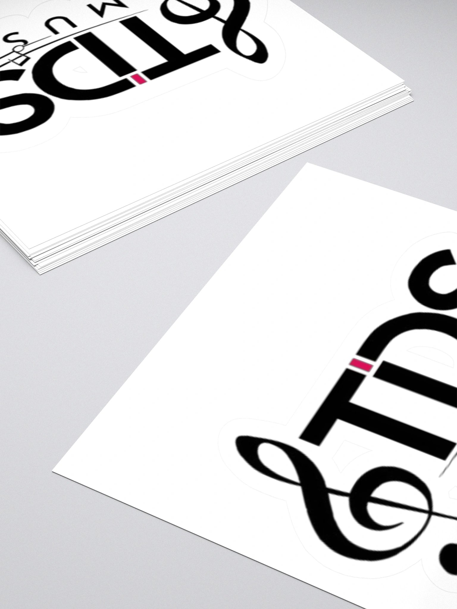 Exclusive TDS MUSIC Logo Sticker - Premium Kiss Cut Vinyl product image (3)