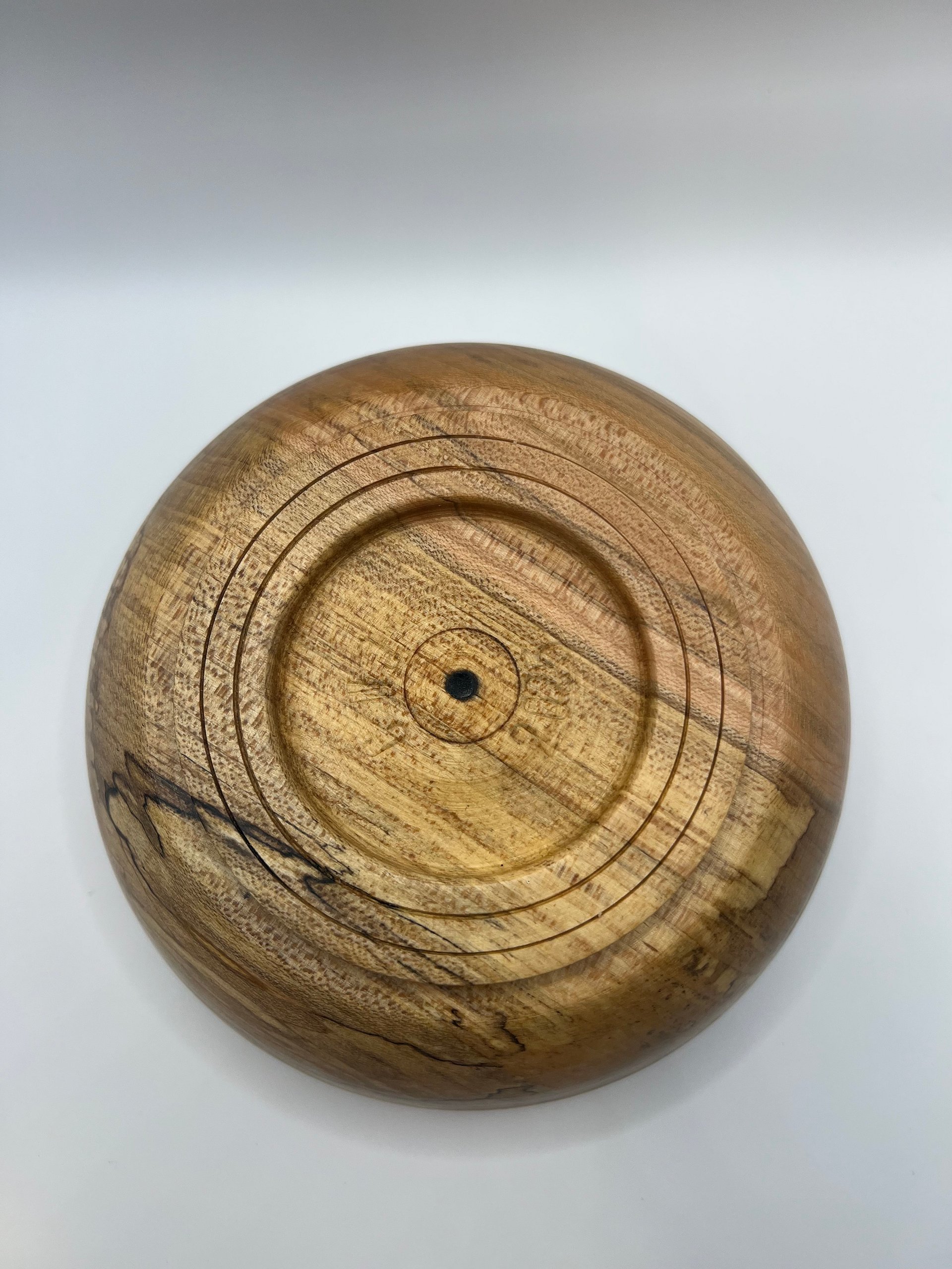 Spalted Maple Wooden Bowl 6.25” – Hand-Turned from Reclaimed Storm-Fallen Wood product image (10)