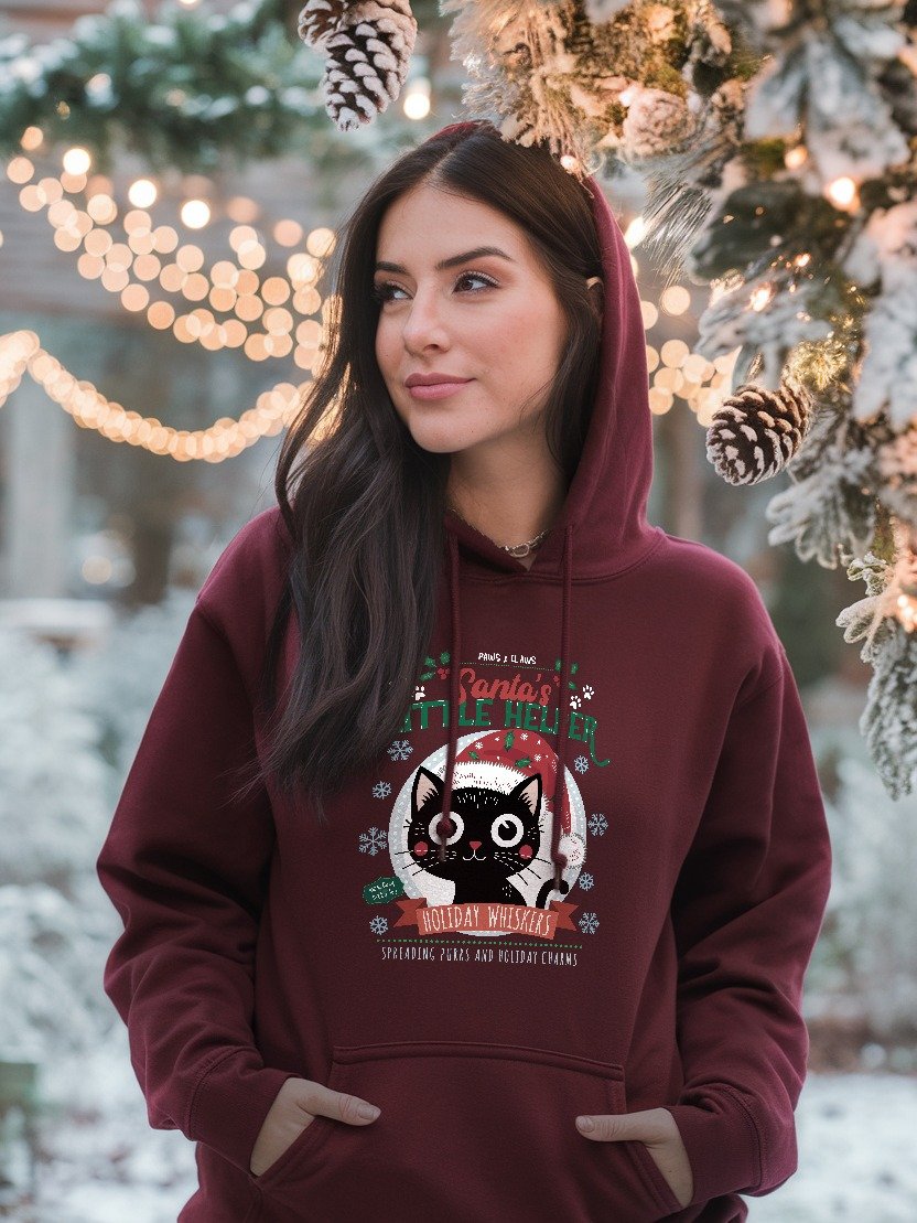 Santa's Little Helper Hoodie -Regular fit product image (1)