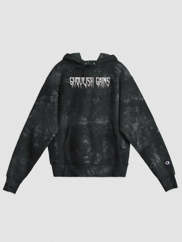 Ghoulish Gains (Old School Logo) Tie Die Hoodie product image (1)