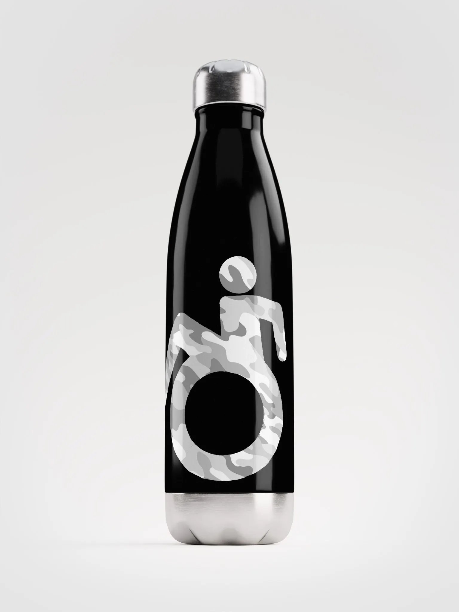 Wheelie, Cold Weather Camo SS Water Bottle product image (1)