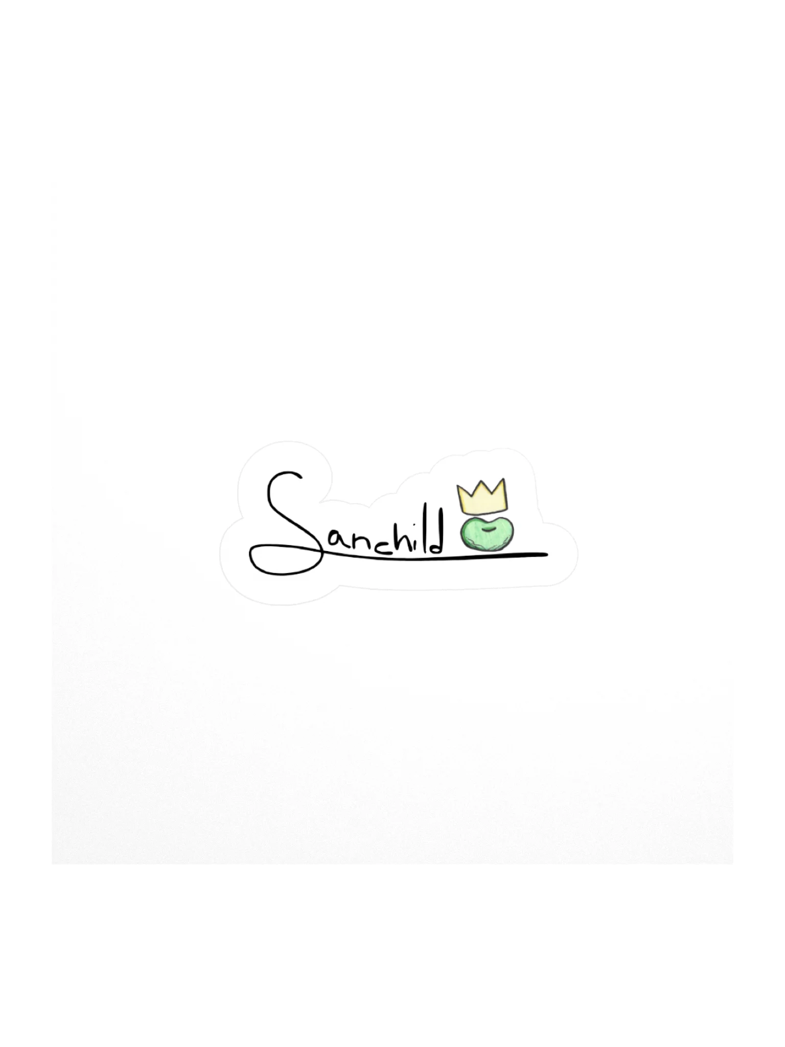 'Sanchild' Logo Sticker product image (2)
