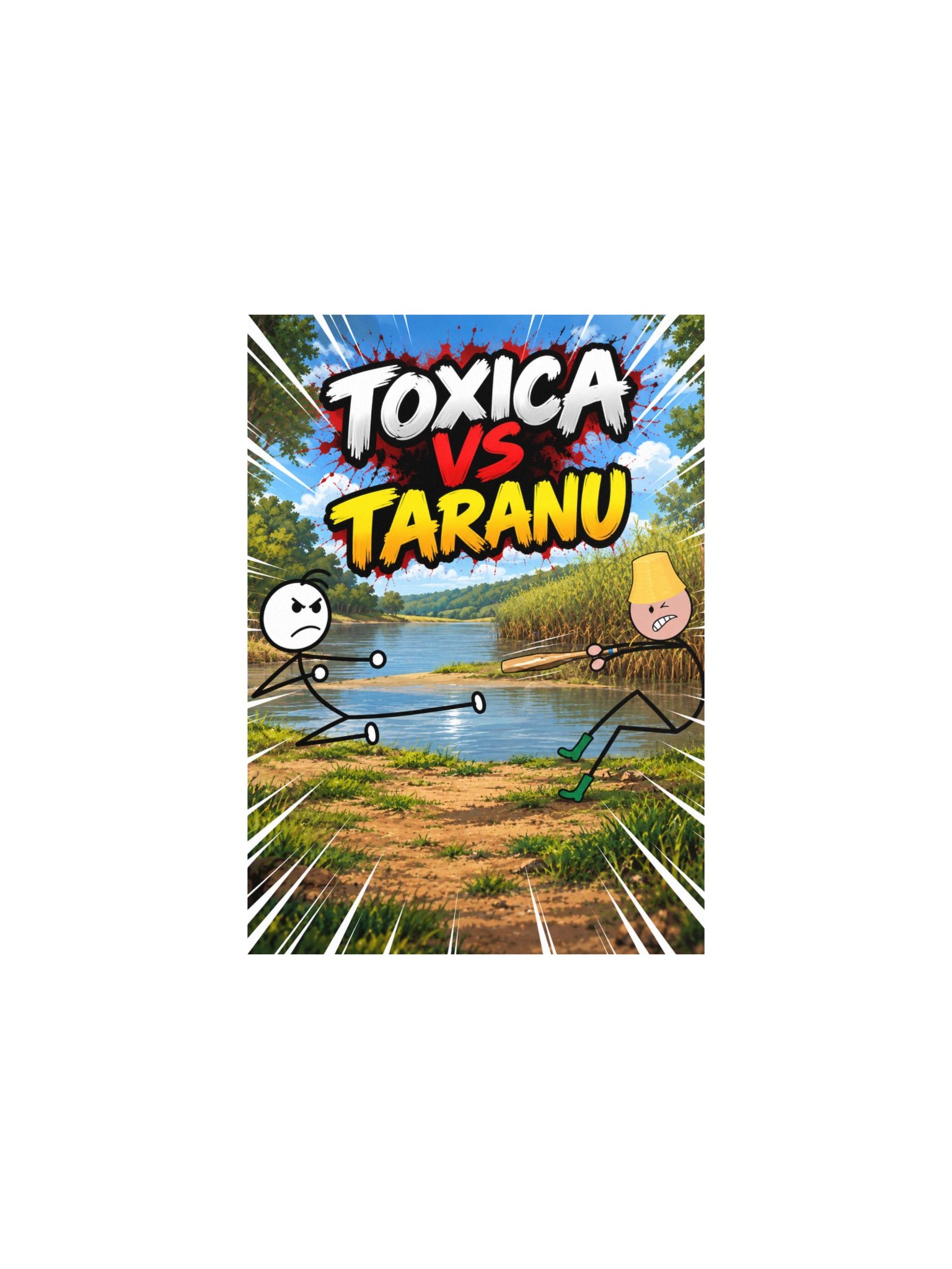 Poster „Toxică vs. Țăranu” | Amintiri Din Copilărie product image (1)