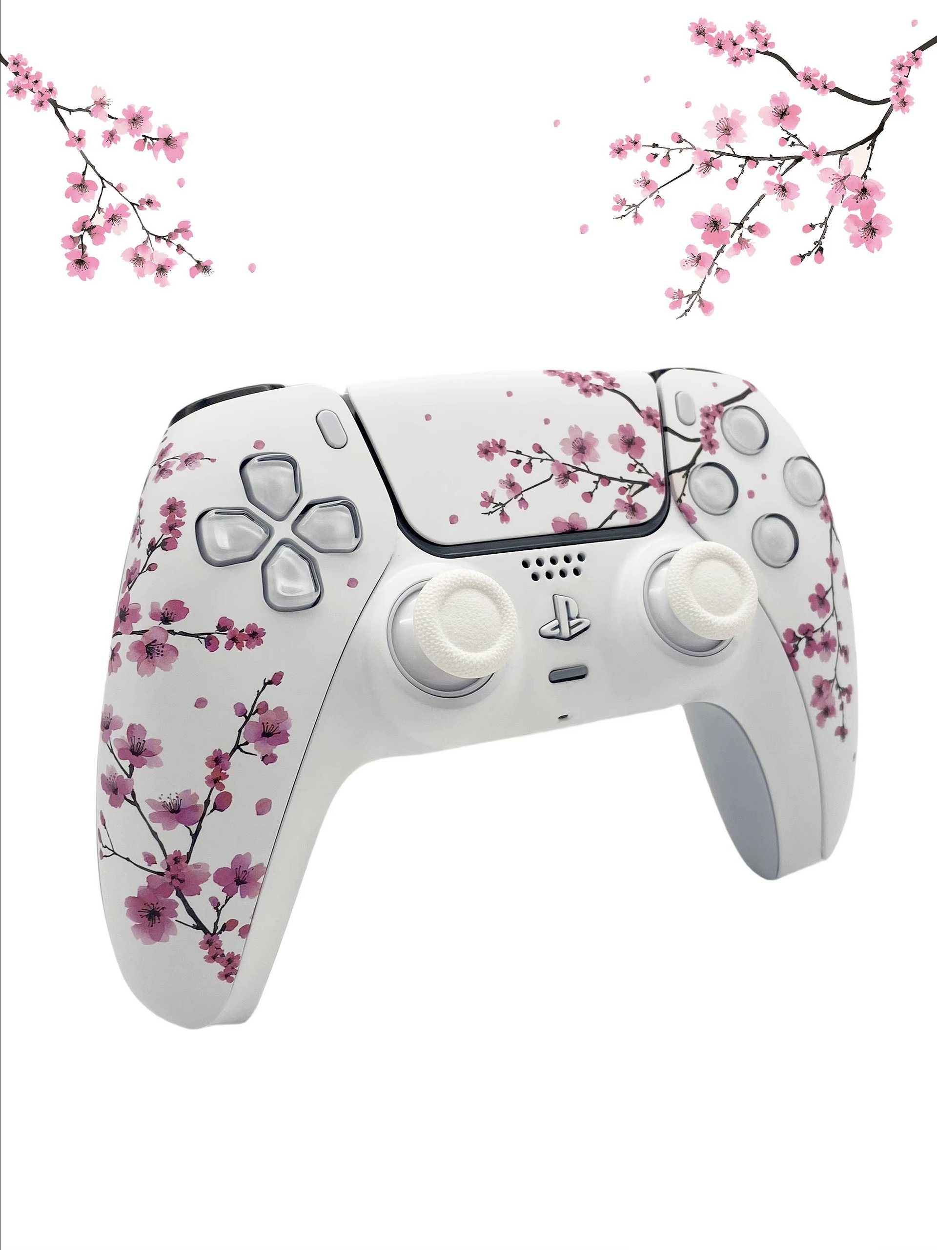Pink Sakura PS5 Controller Shell Faceplate product image (2)