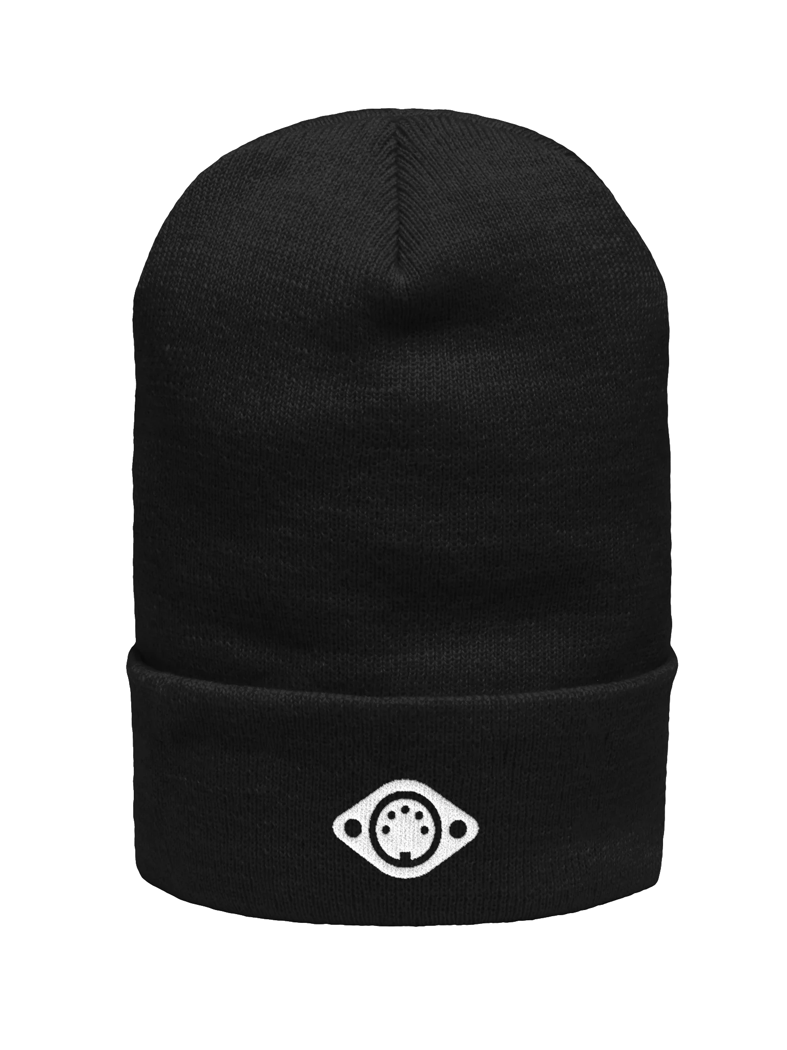 White Logo Beanie product image (1)