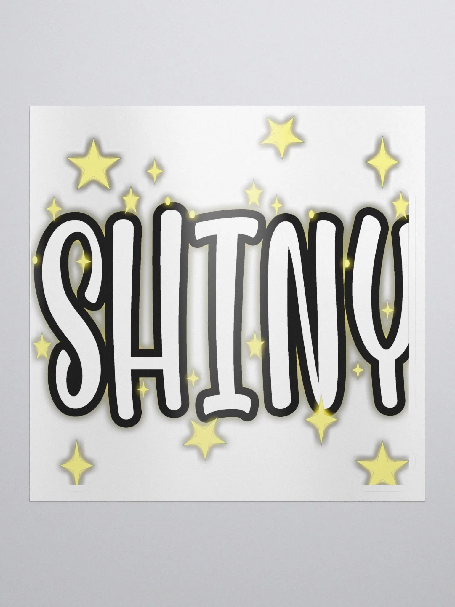Shiny Sticker product image (1)