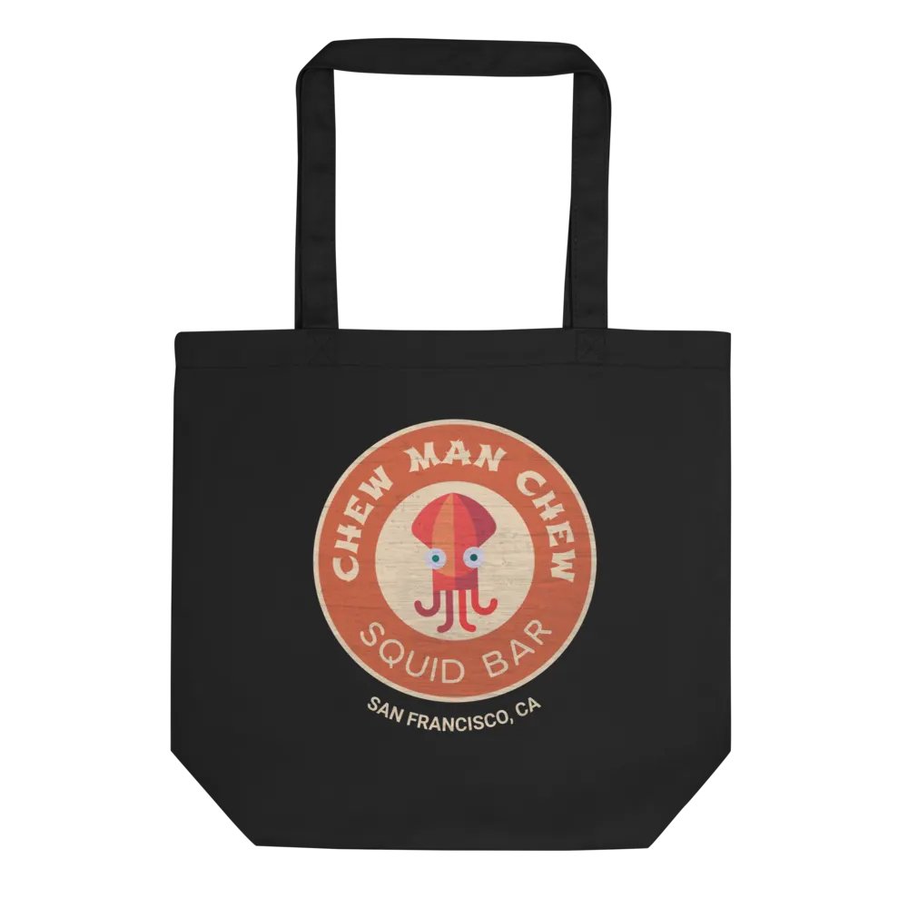 Chew Man Chew Squid Bar Canvas Tote product image (1)