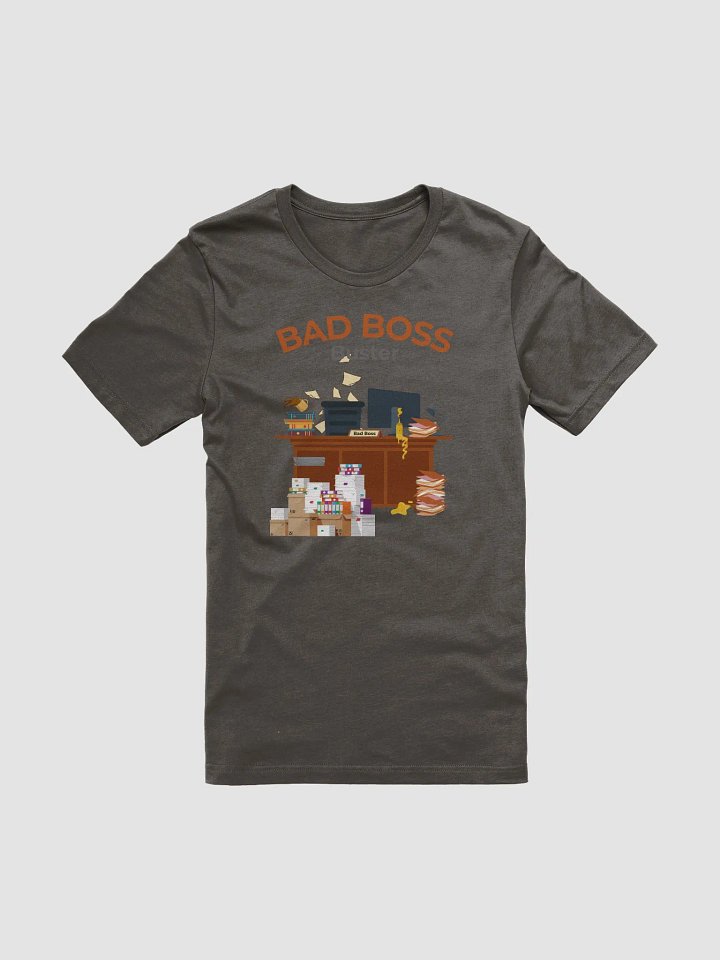 Bad Boss Buster White Logo Tee product image (3)