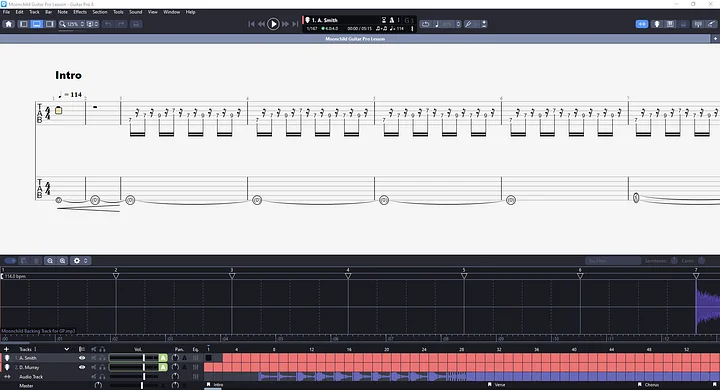 Moonchild | PDF Tab + Guitar Pro | Iron Maiden product image (2)