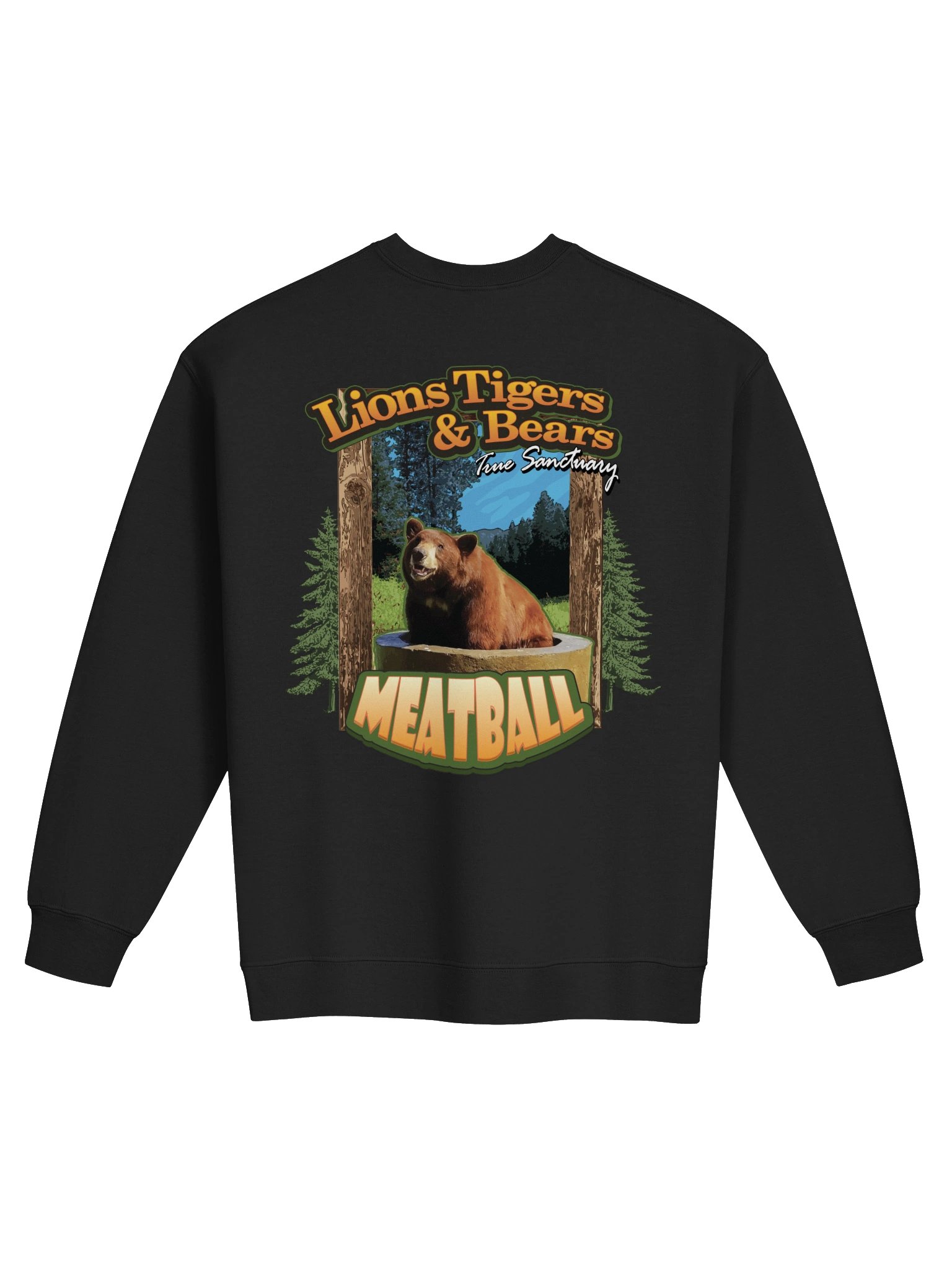 Meatball Art Crewneck Sweater product image (2)