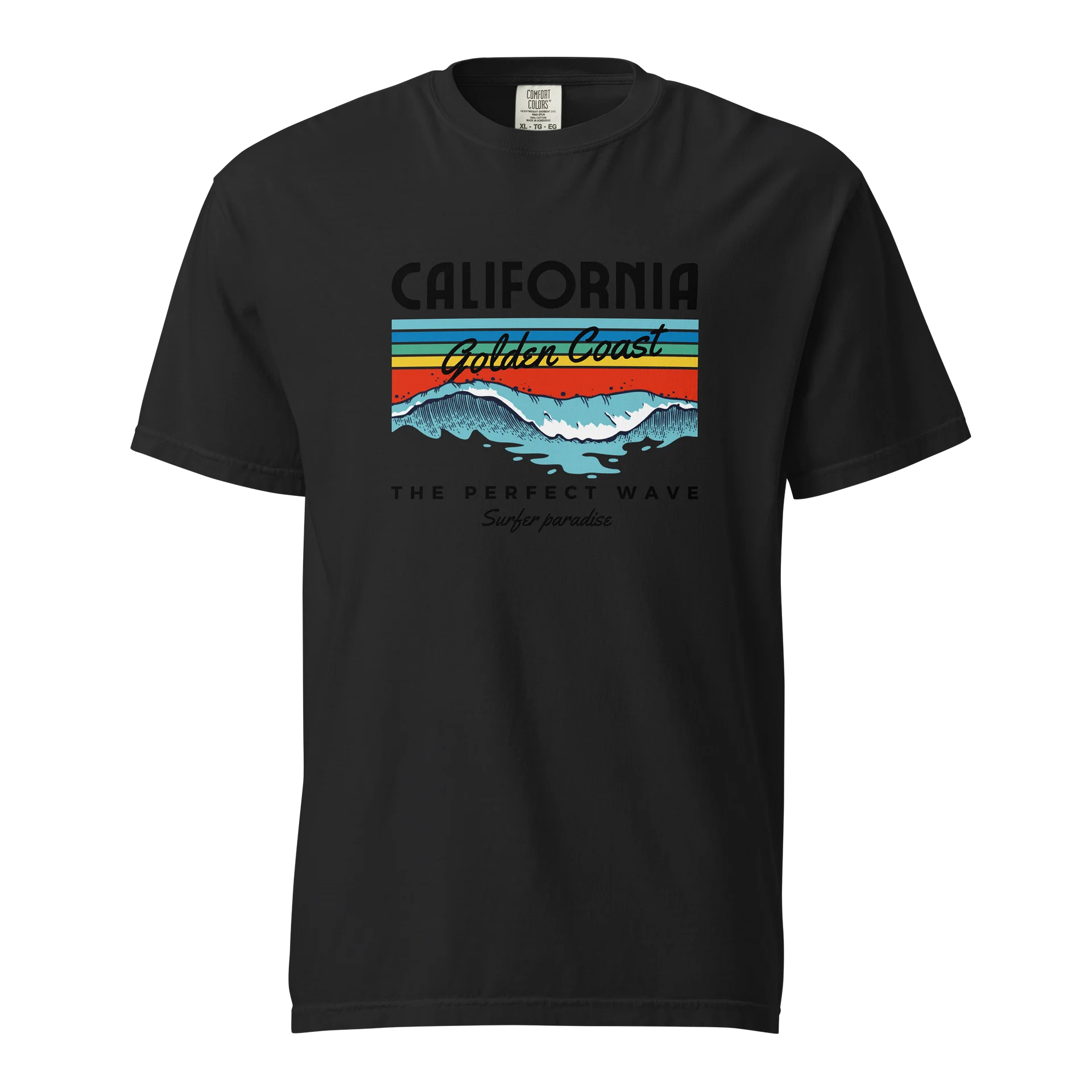 Golden Coast Retro Wave Tee product image (1)