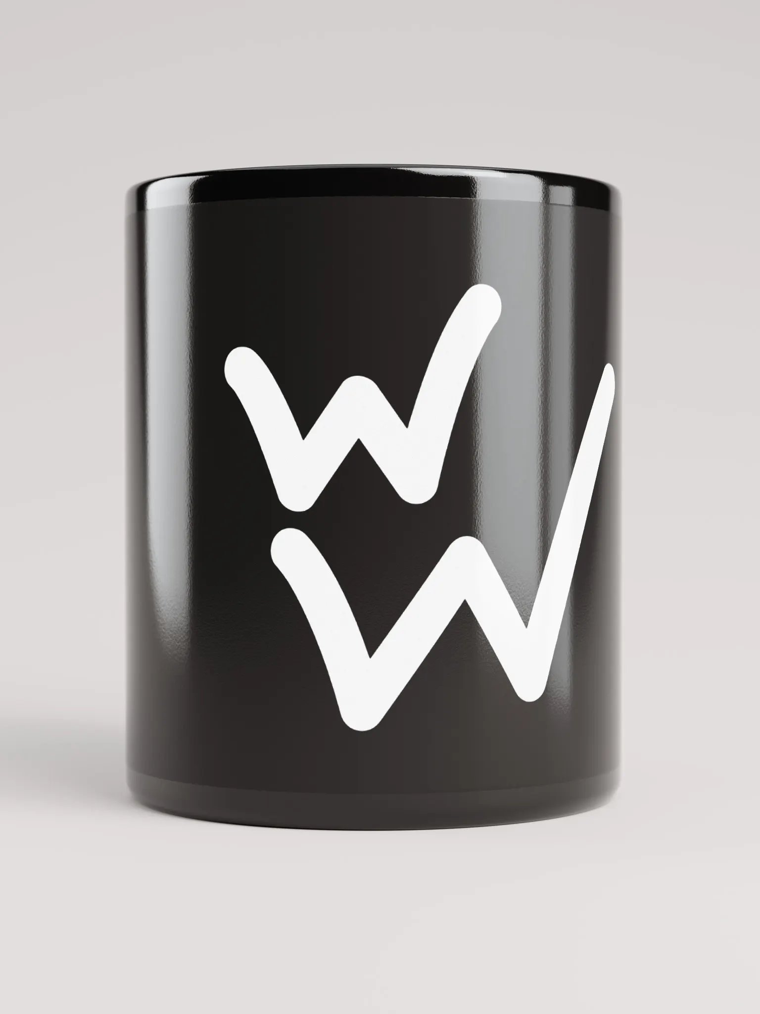 WW Glossy Mug (Black) product image (1)