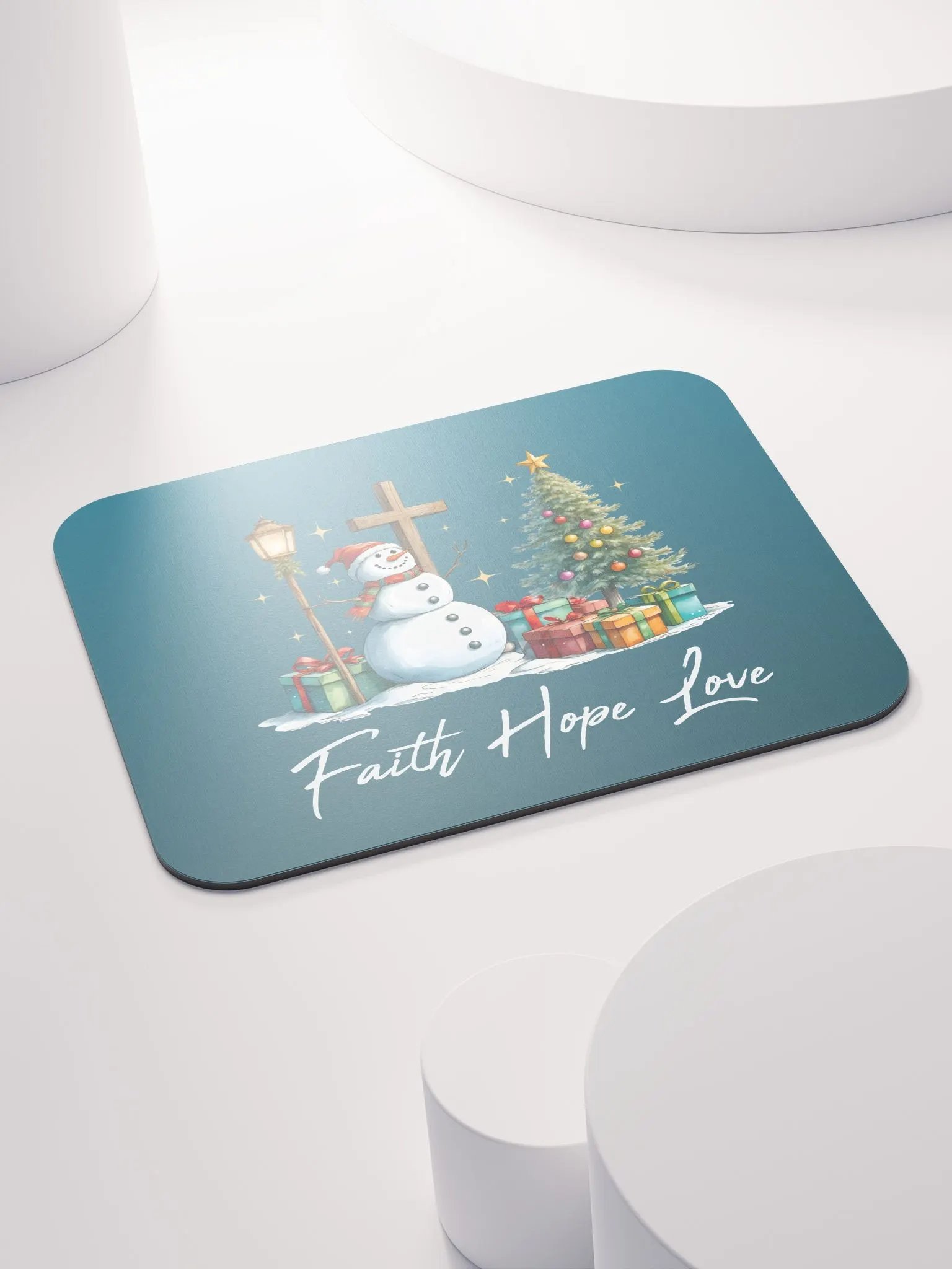 Faith Hope and Love Mouse Pad product image (5)