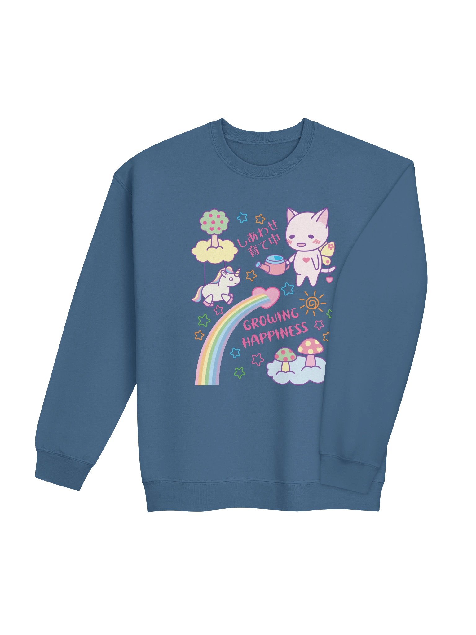 Happy Butterfly Cat - Unisex Adult Sweatshirt product image (6)