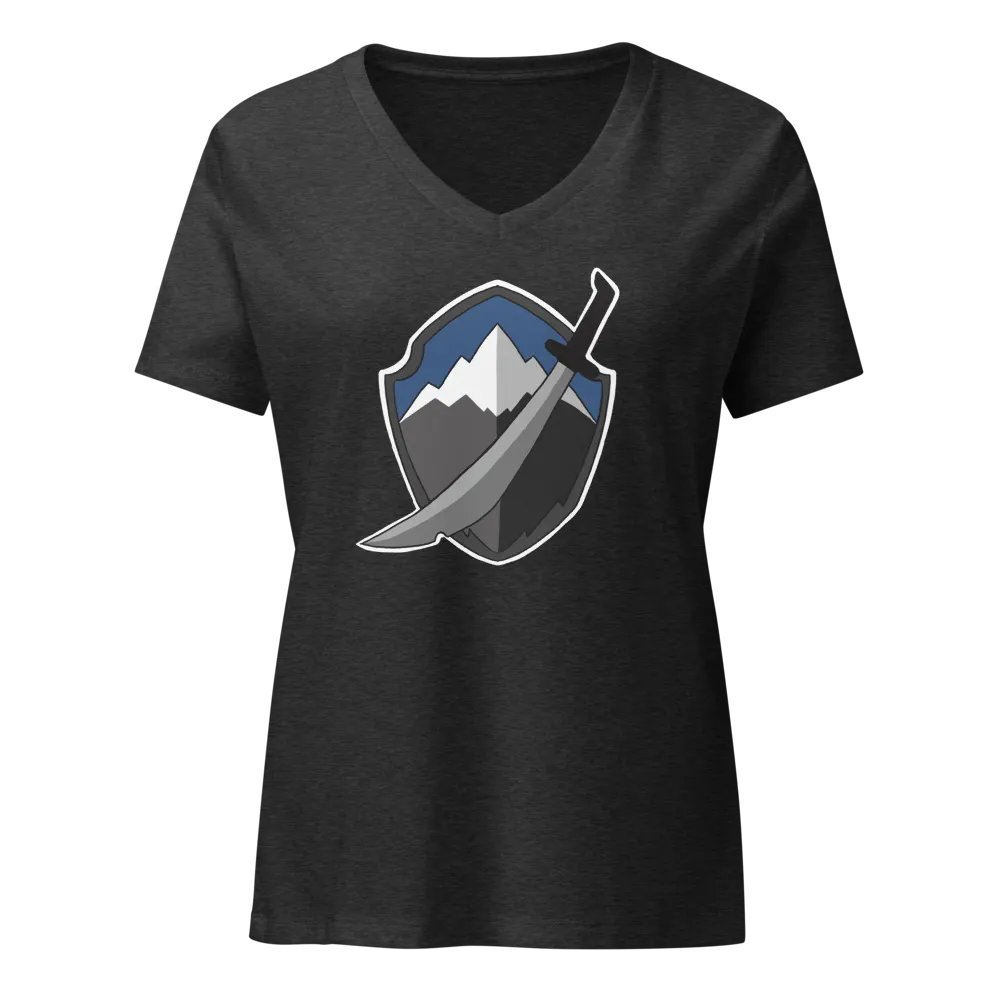 Ash-Kai Symbol Women's V-neck T-shirt product image (1)