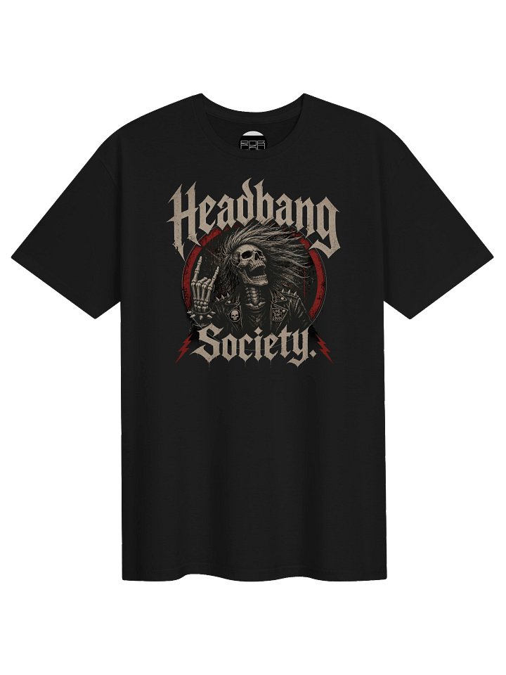 HEAVYMETAL "Headbang Society" T-Shirt product image (1)