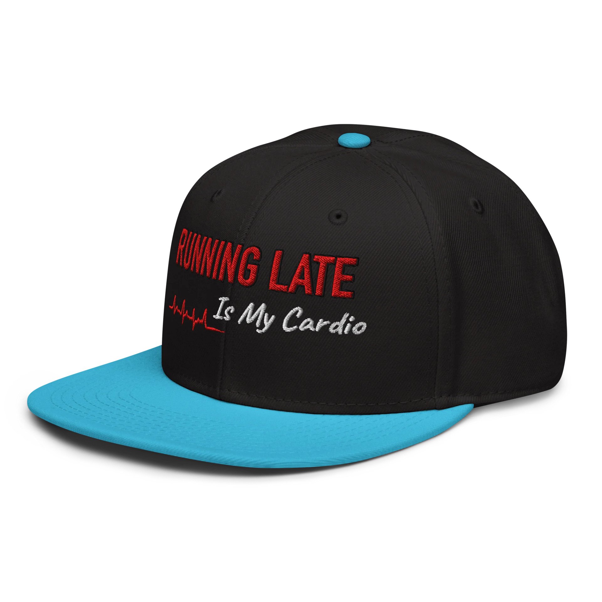 EKG Pulse Wool Snapback Cap product image (4)