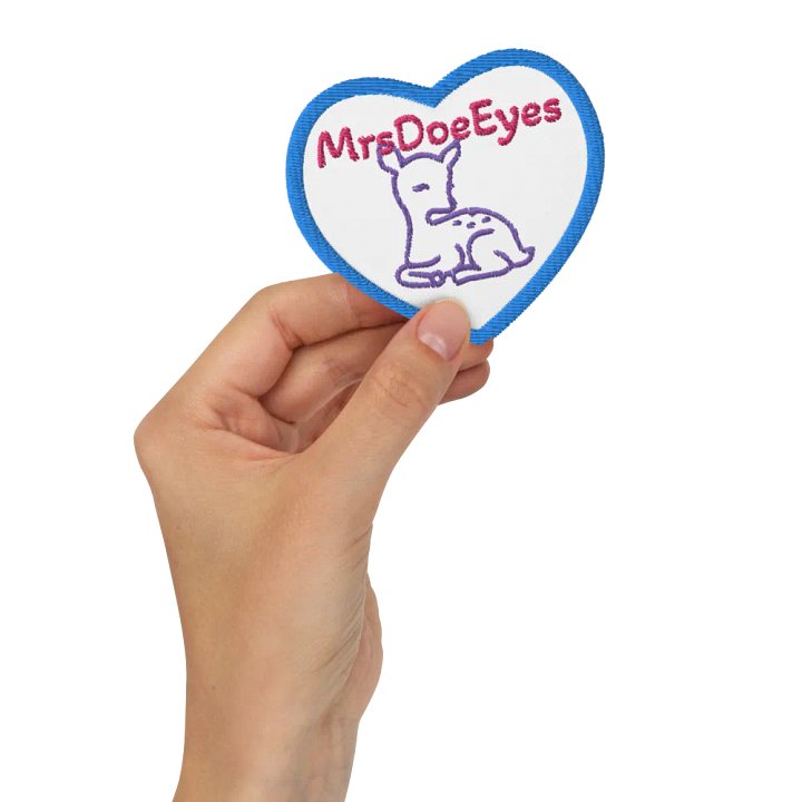 MrsDoeEyes white patch product image (2)