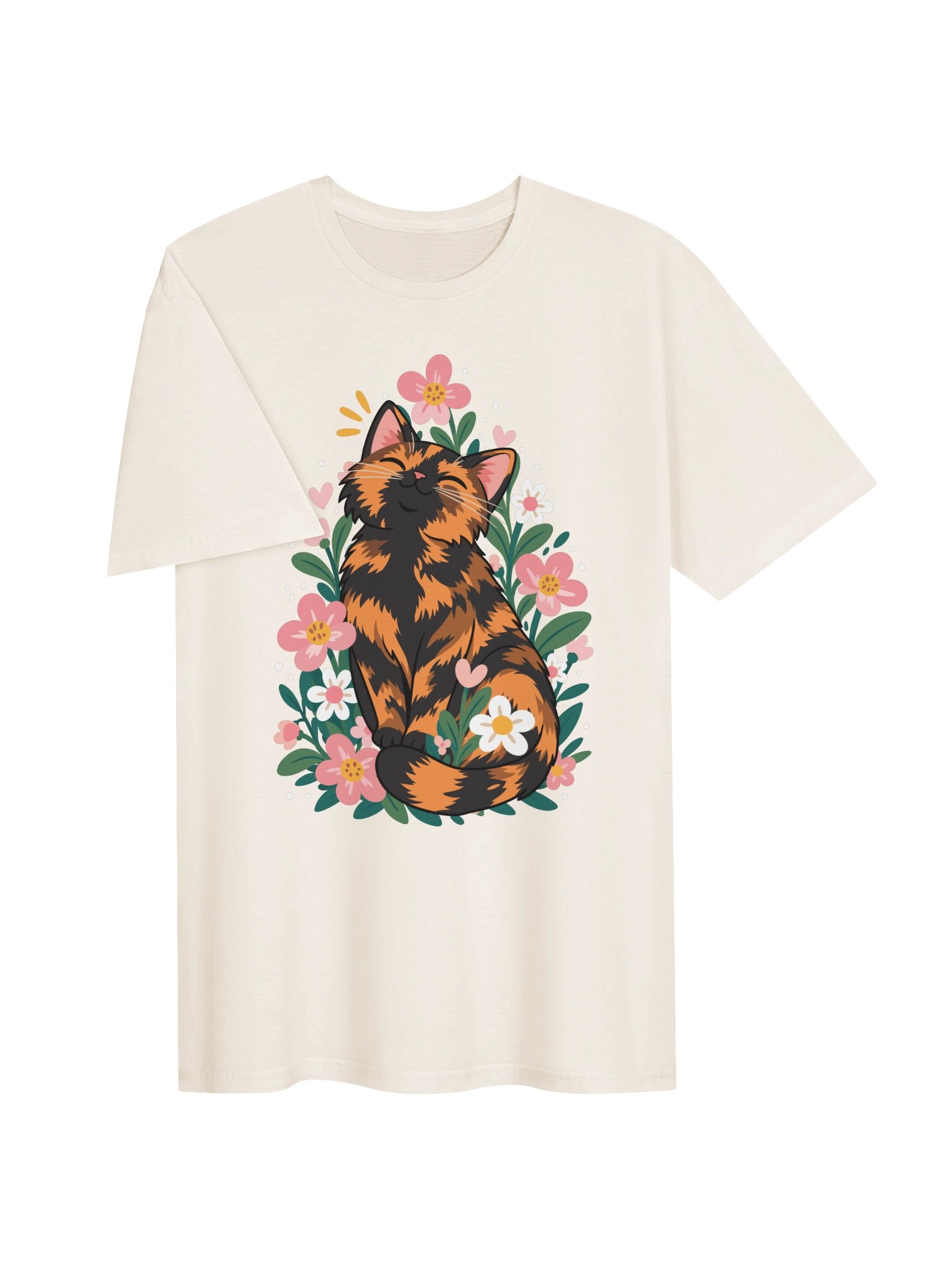 Caught In Bloom Torie Cat Shirt product image (34)
