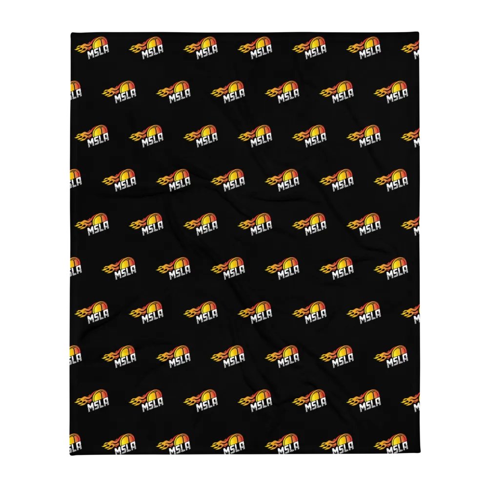 MSLA Logo Throw Blanket product image (2)