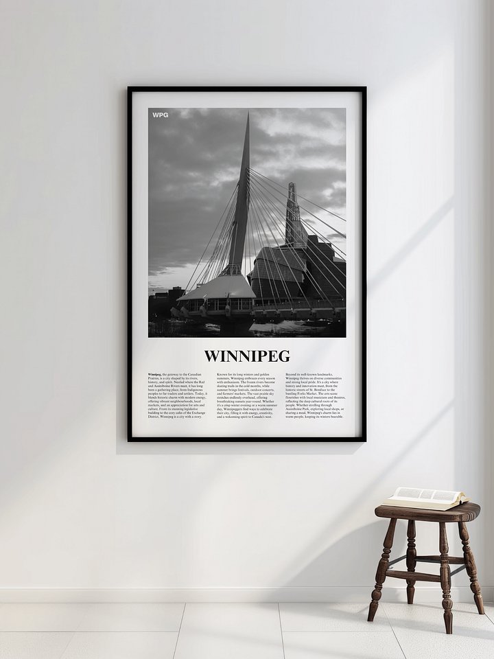 Winnipeg 01 Newspaper Poster product image (2)