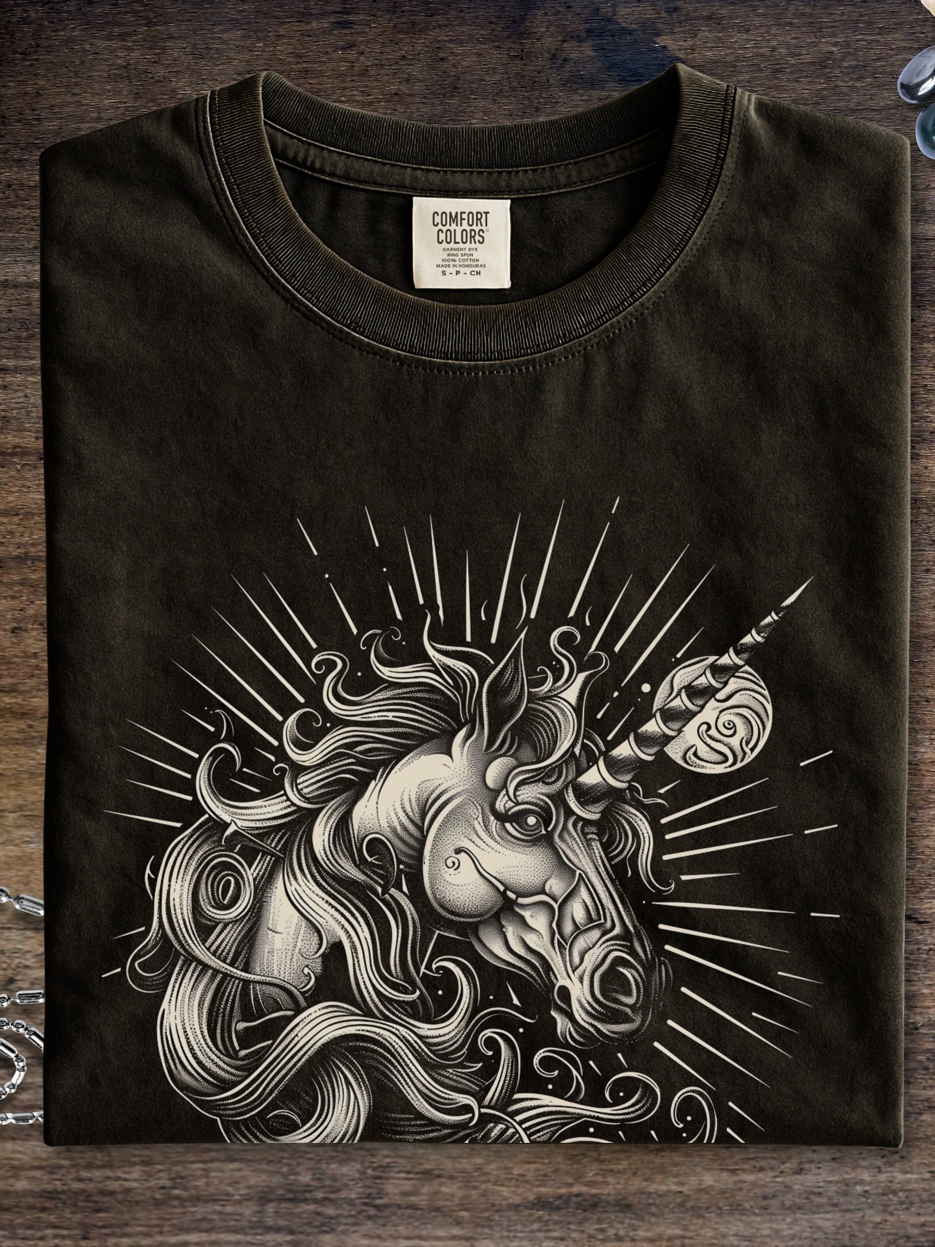 Mystic Unicorn Emblem Tee product image (2)