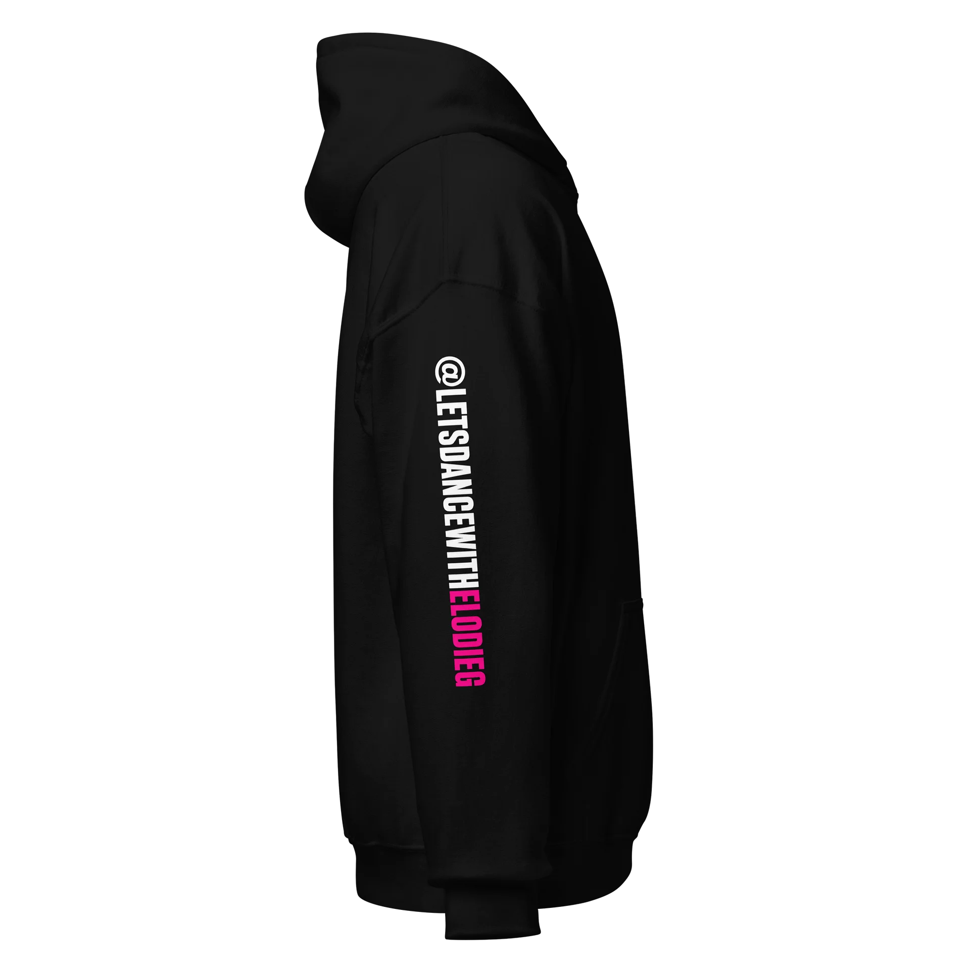 Elodie G Magenta Stack Hoodie product image (4)