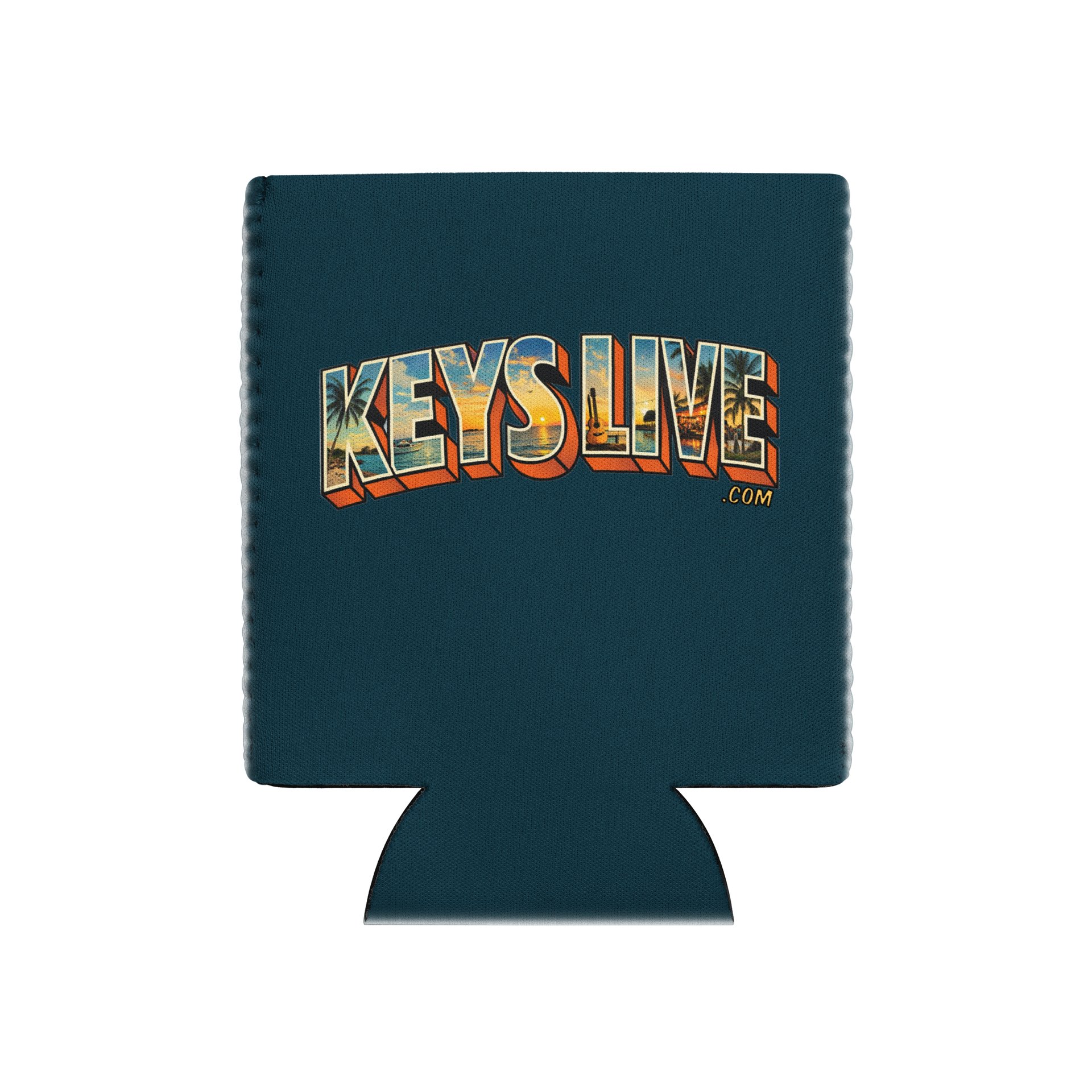 KeysLive Retro Logo Koozie product image (1)