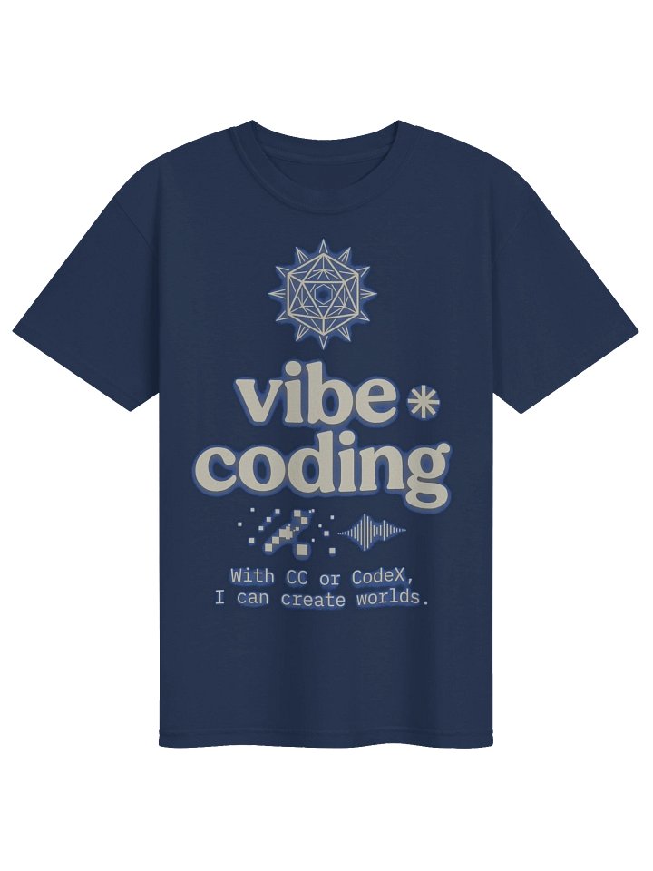 VIBE CODING T-Shirt | AI Geek Spirit Collection product image (1)