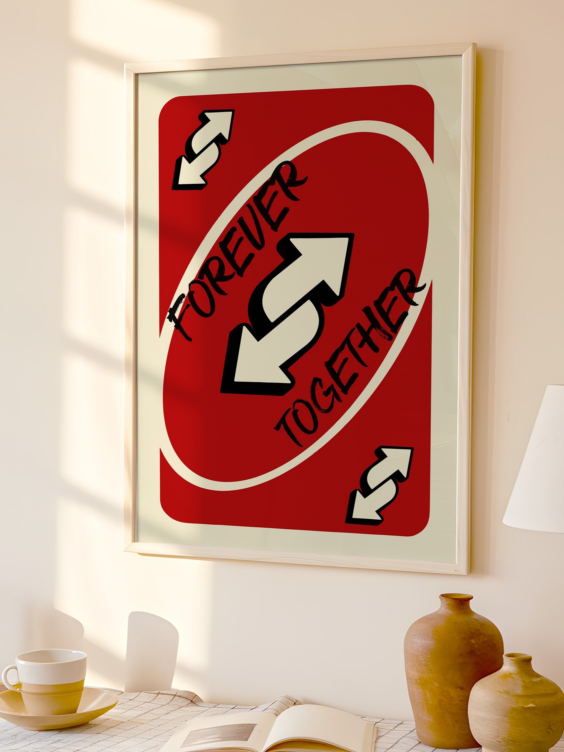 Forever Together Wall Art Red product image (3)