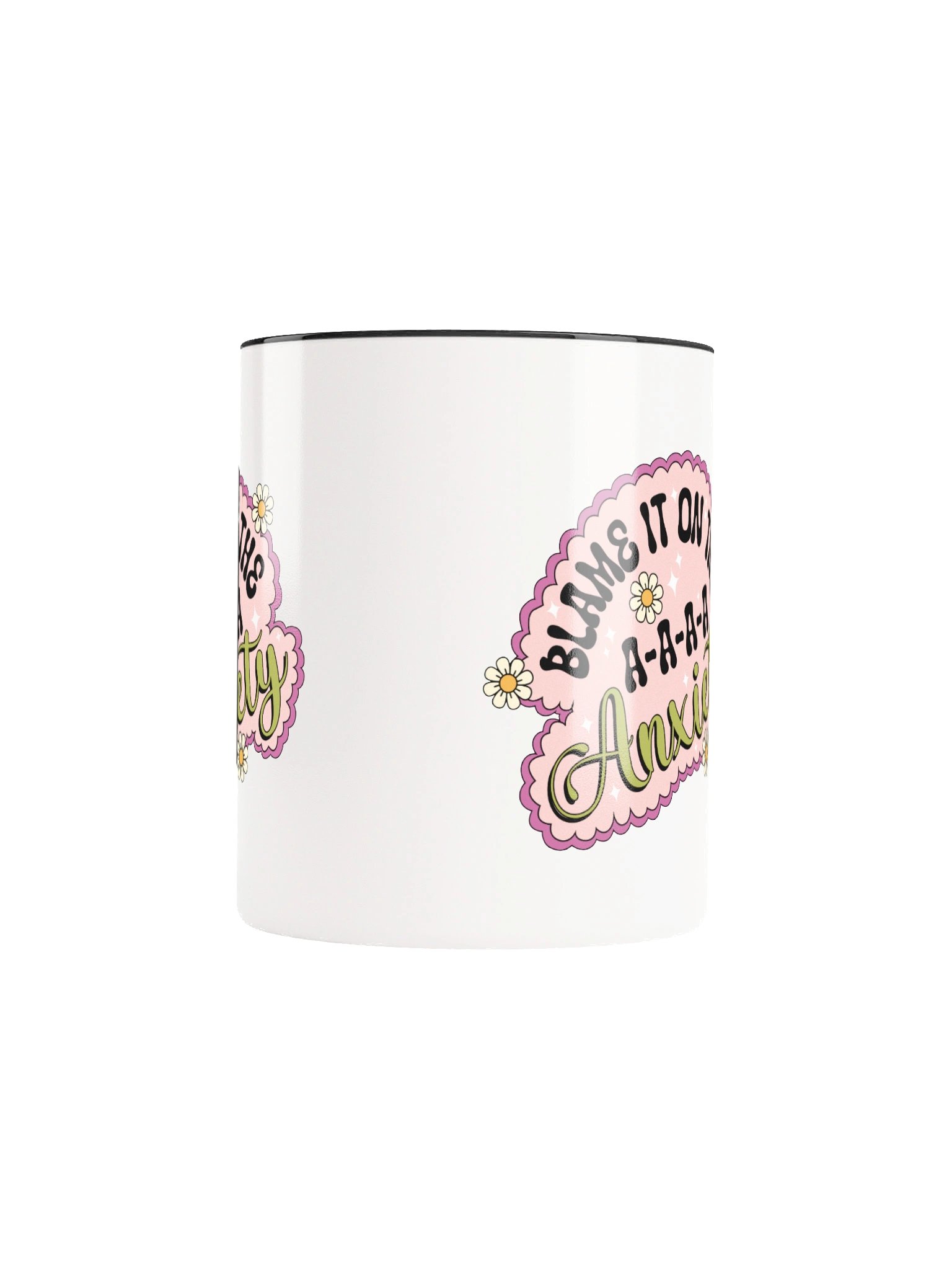 Blame It on the Anxiety Ceramic Mug product image (6)