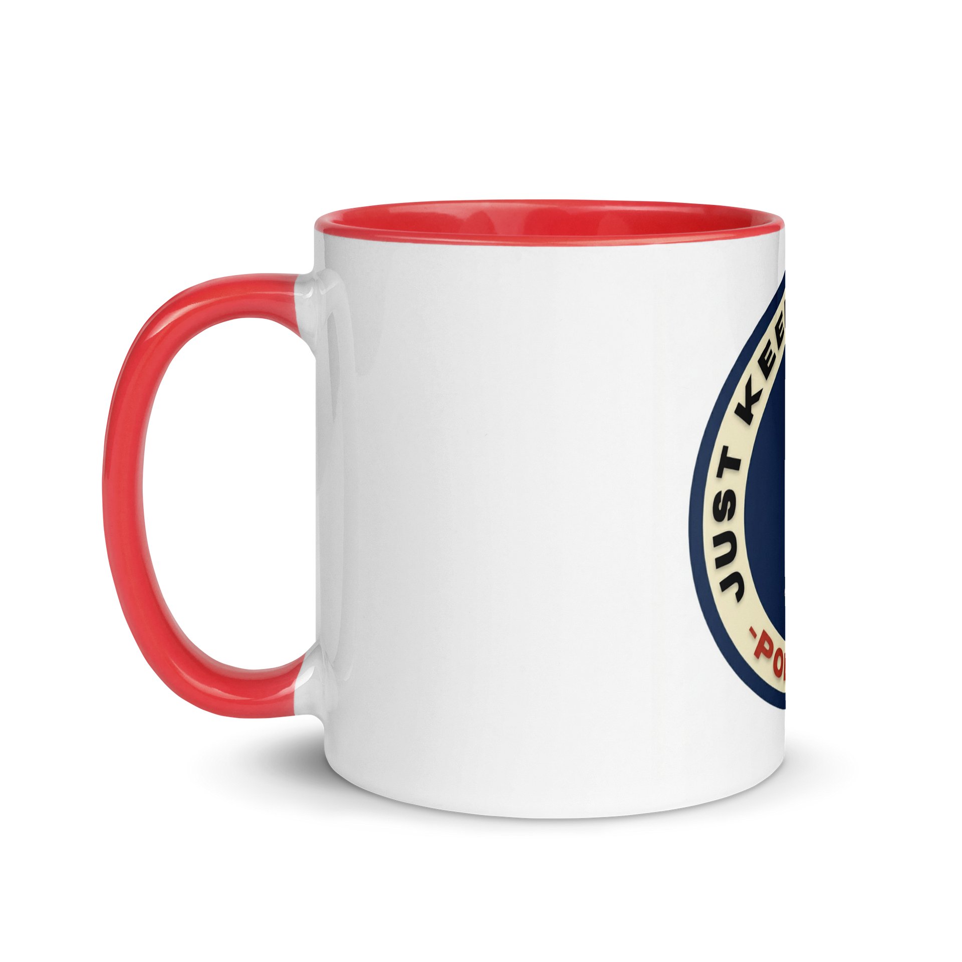 Just Keep Show’n Up Podcast Signature Ceramic Mug product image (3)