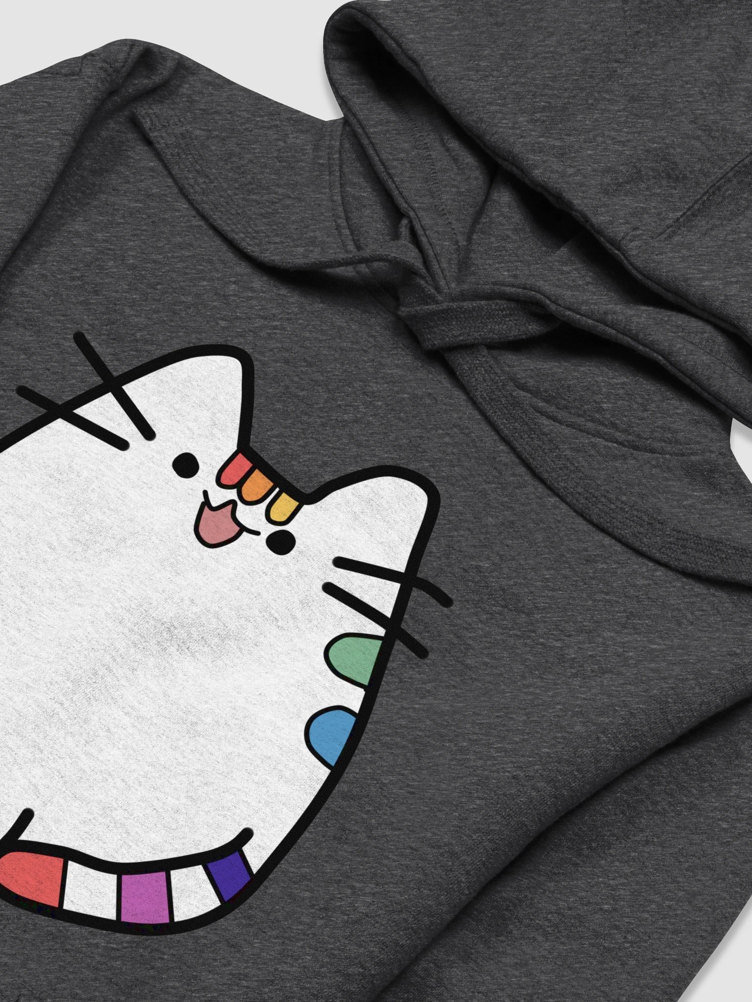 Rainbow Cat unisex hoodie product image (3)