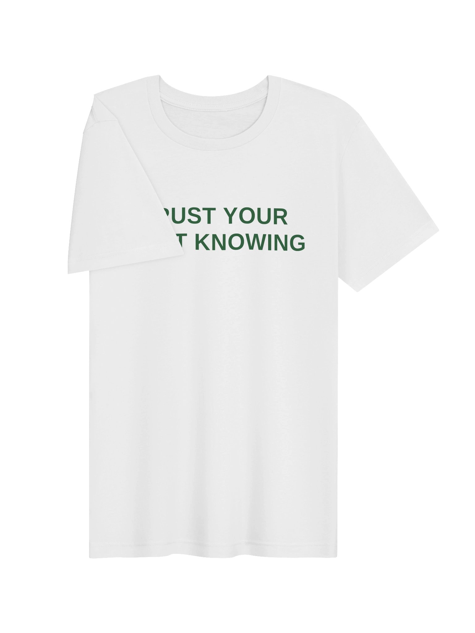 Trust Your First Knowing Tee - White product image (3)