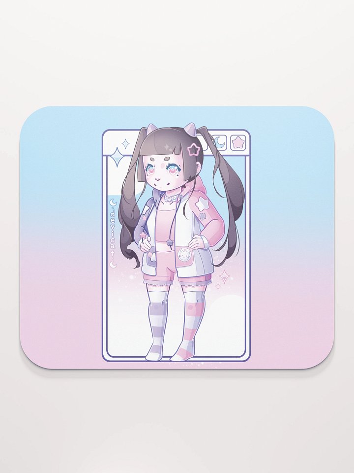 DeviCat Chibi 2026 Mouse Pad product image (2)